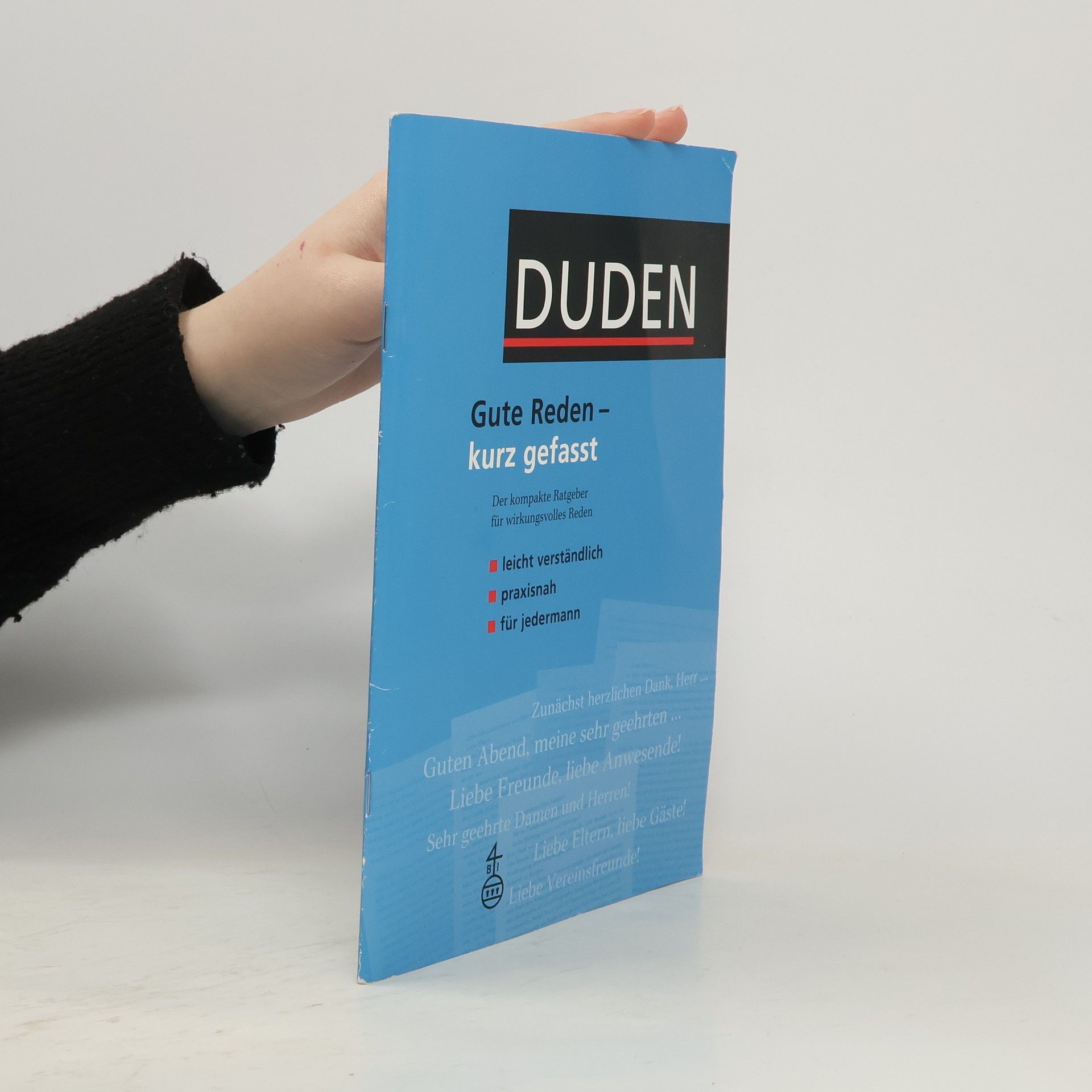 Duden, Gute Reden - kurz gefasst