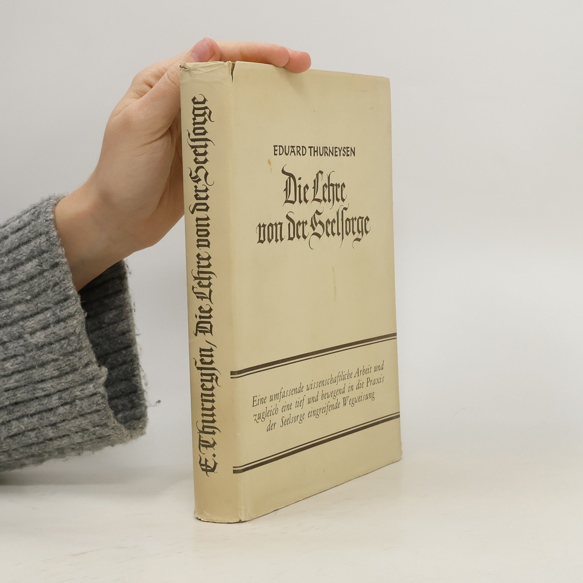 Die Lehre von der Seelsorge