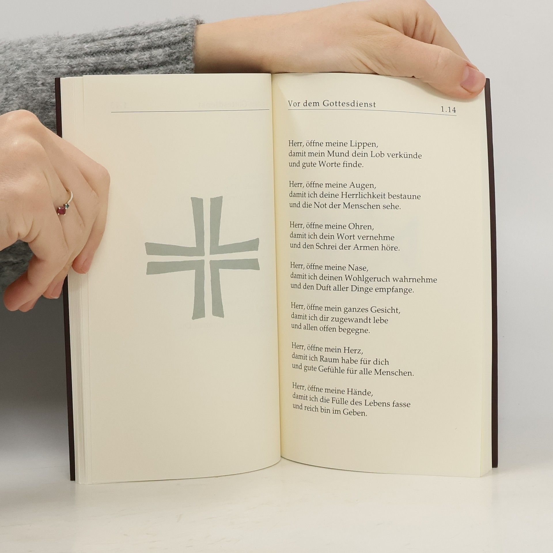 Evangelische Kirche von Kurhessen-Waldeck. Liturgische Kammer Sakristeigebete