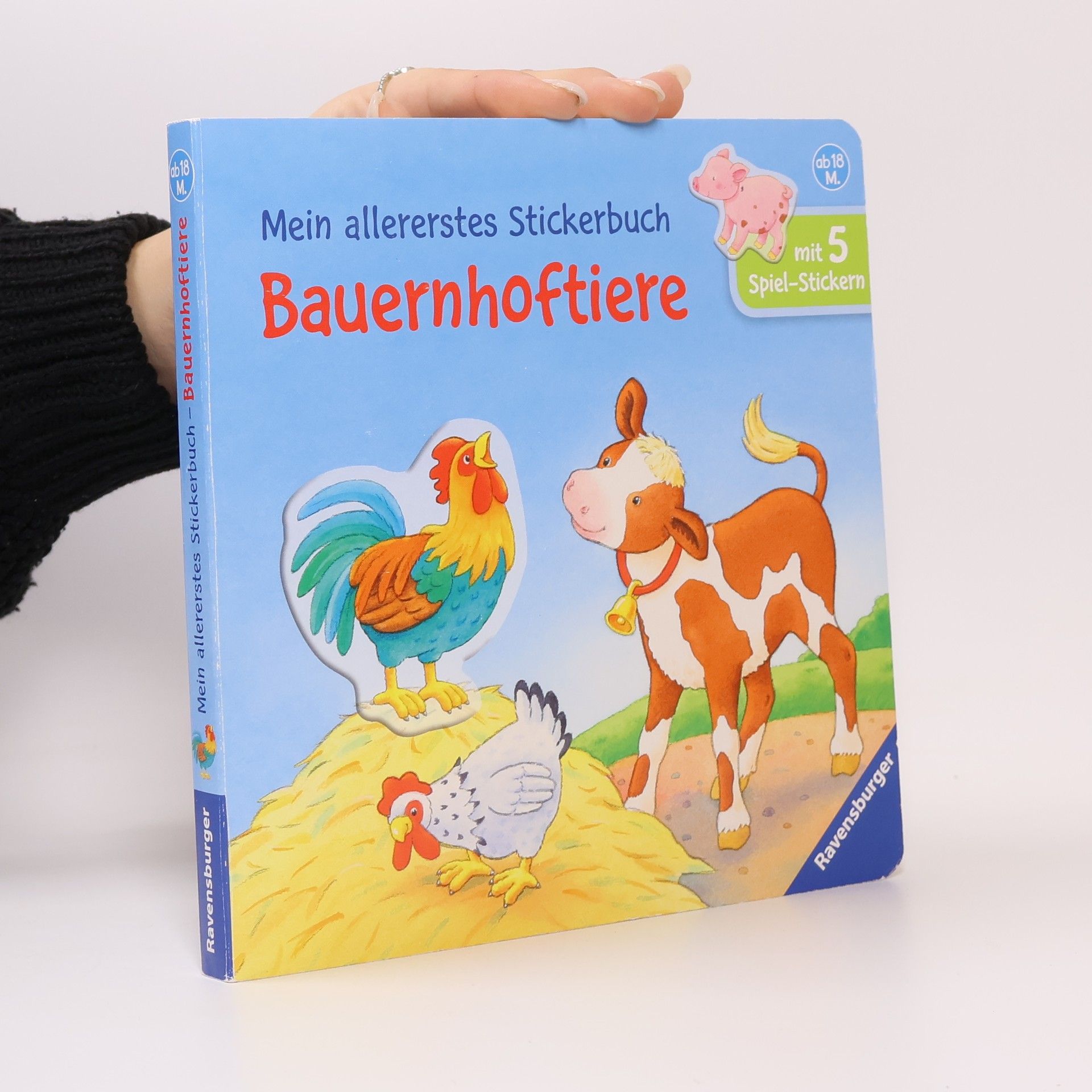 Gabriele Dal Lago Mein allererstes Stickerbuch - Bauernhoftiere