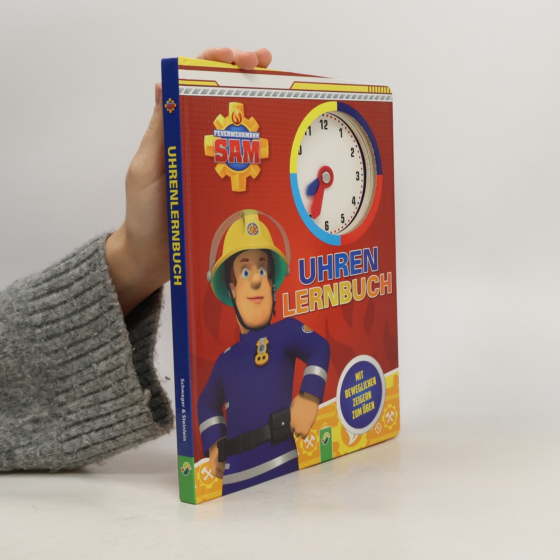 Autorenkollektiv Feuerwehrmann Sam - Uhren-Lernbuch