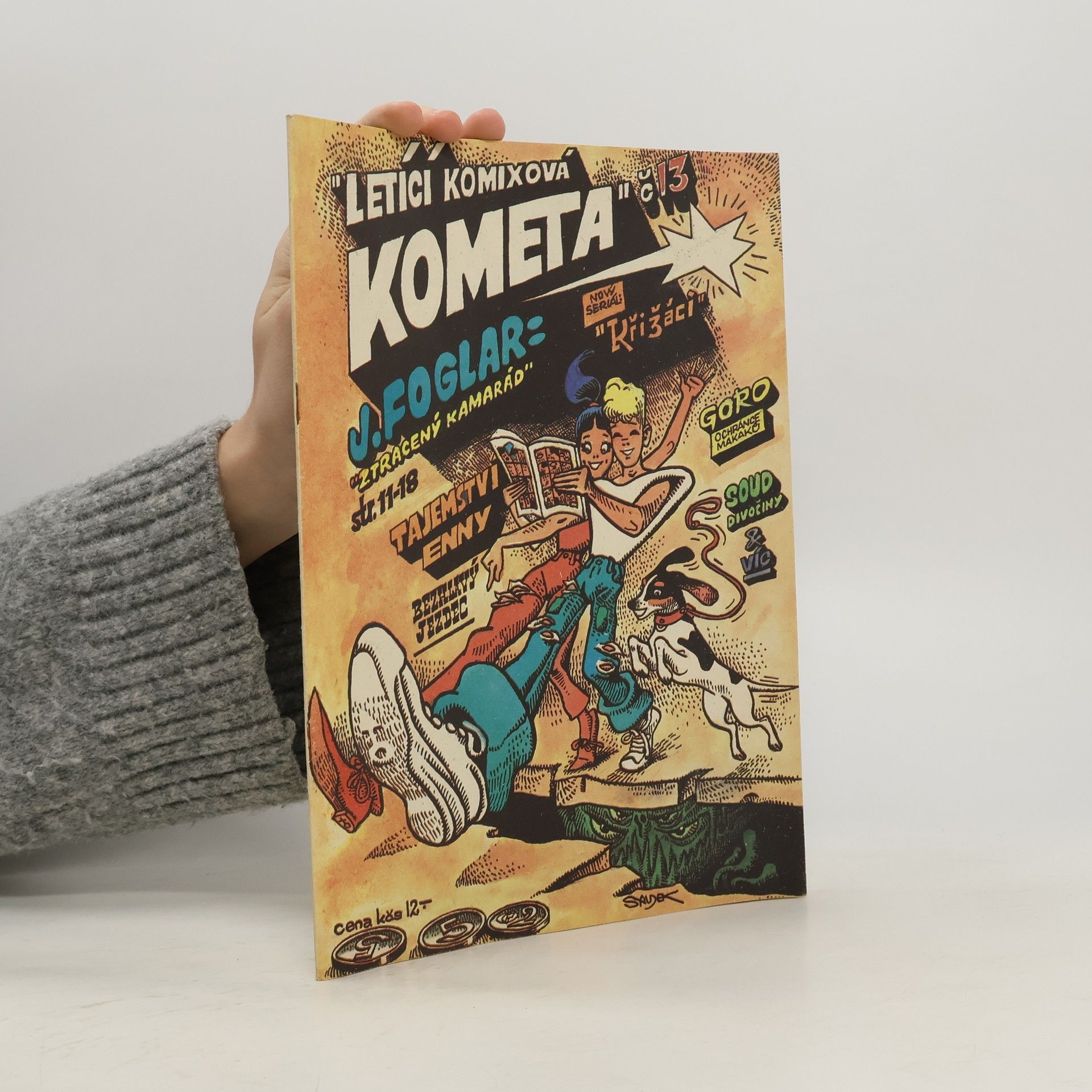 Kája Saudek Letící komixová kometa 13