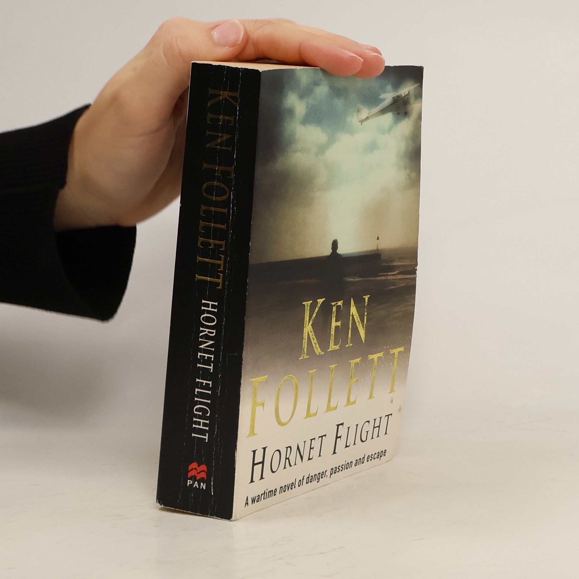 Ken Follett Hornet flight