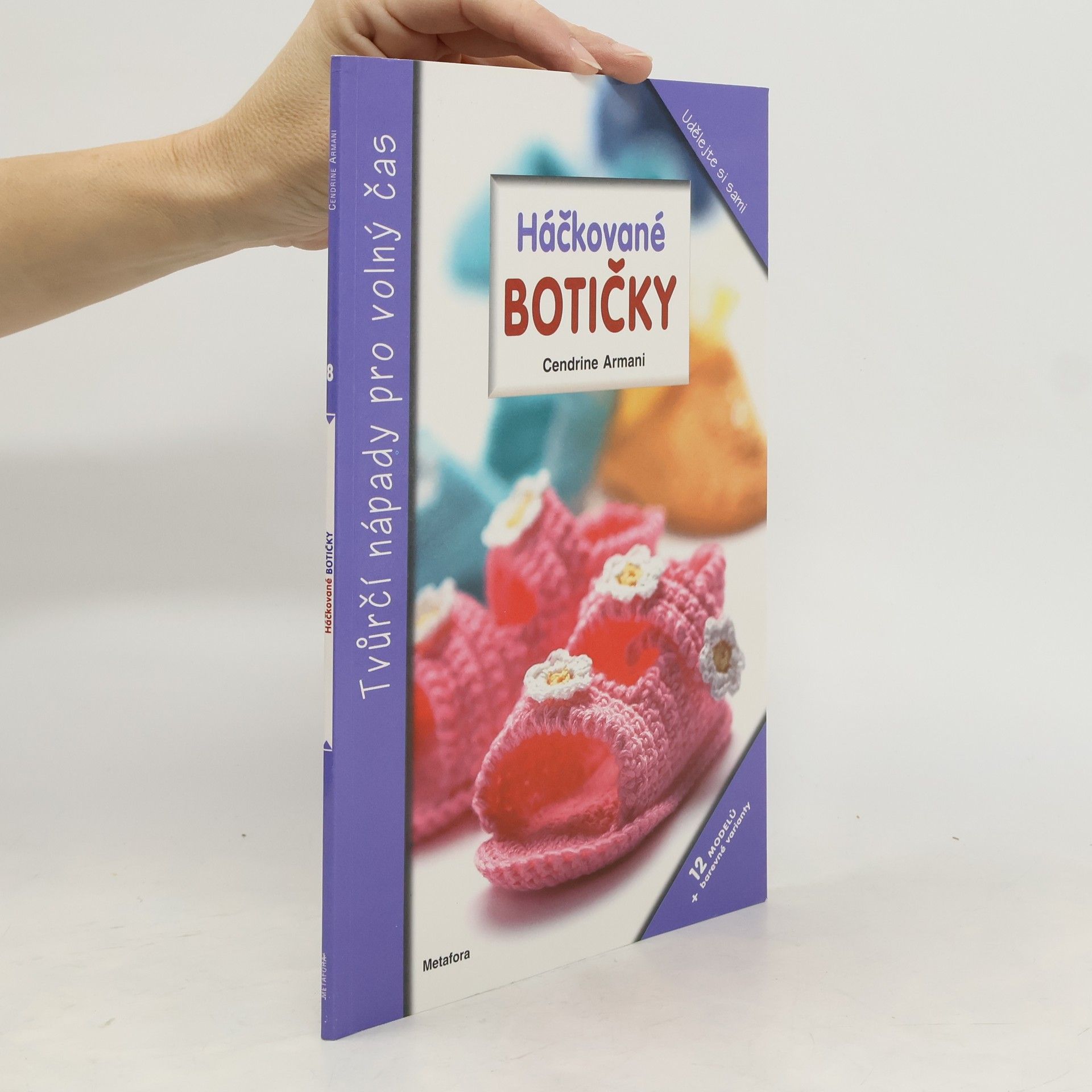 Háčkované botičky - 12 modelů