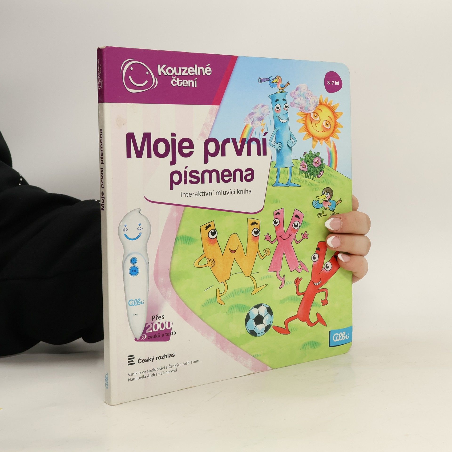 Moje první písmena. Interaktivní mluvící kniha