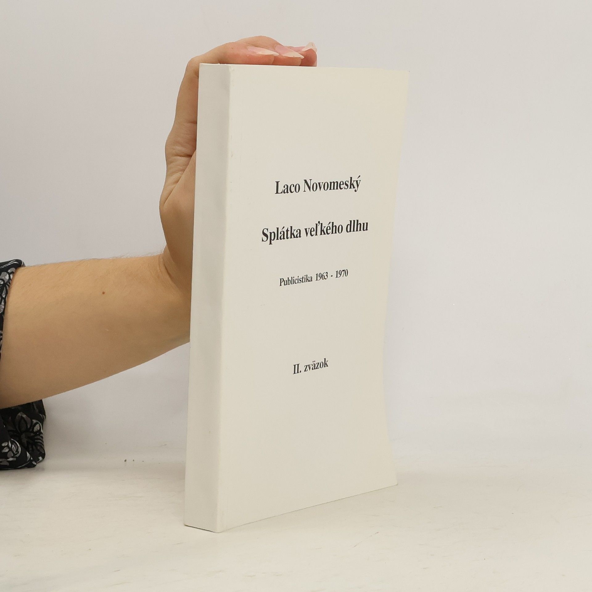 Splátka veľkého dlhu