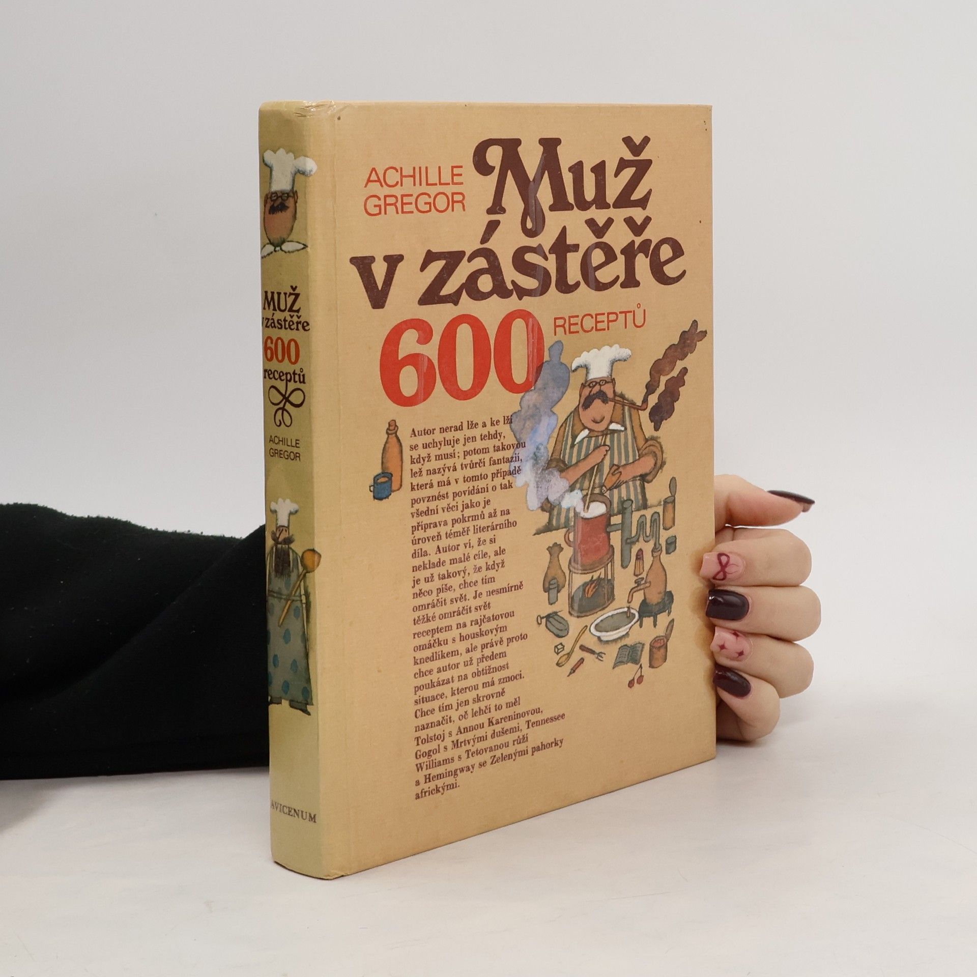 Muž v zástěře. 600 receptů