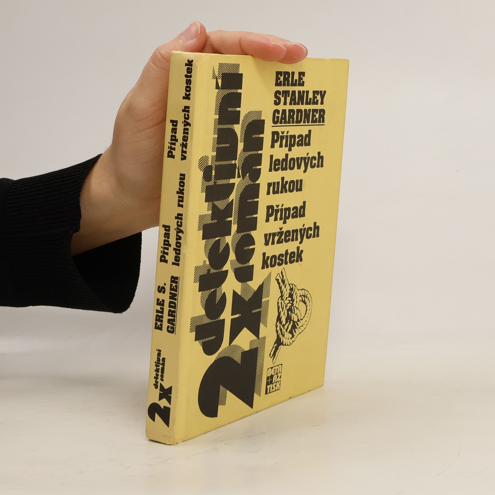 2x detektivní román. Případ ledových rukou. Případ vržených kostek