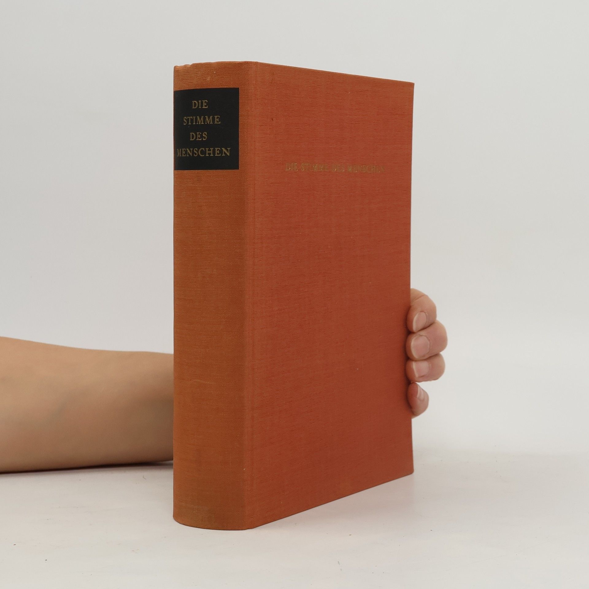 Collectif d'auteurs Die Stimme des Menschen