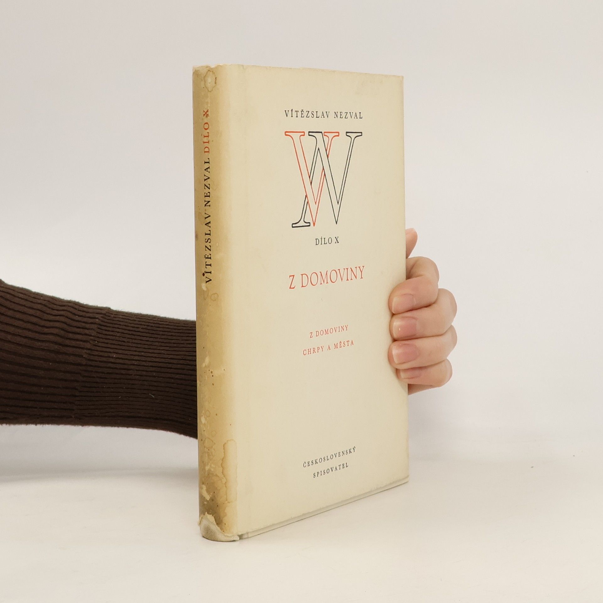Vítězslav Nezval Dílo X. Z domoviny. Chrpy a města