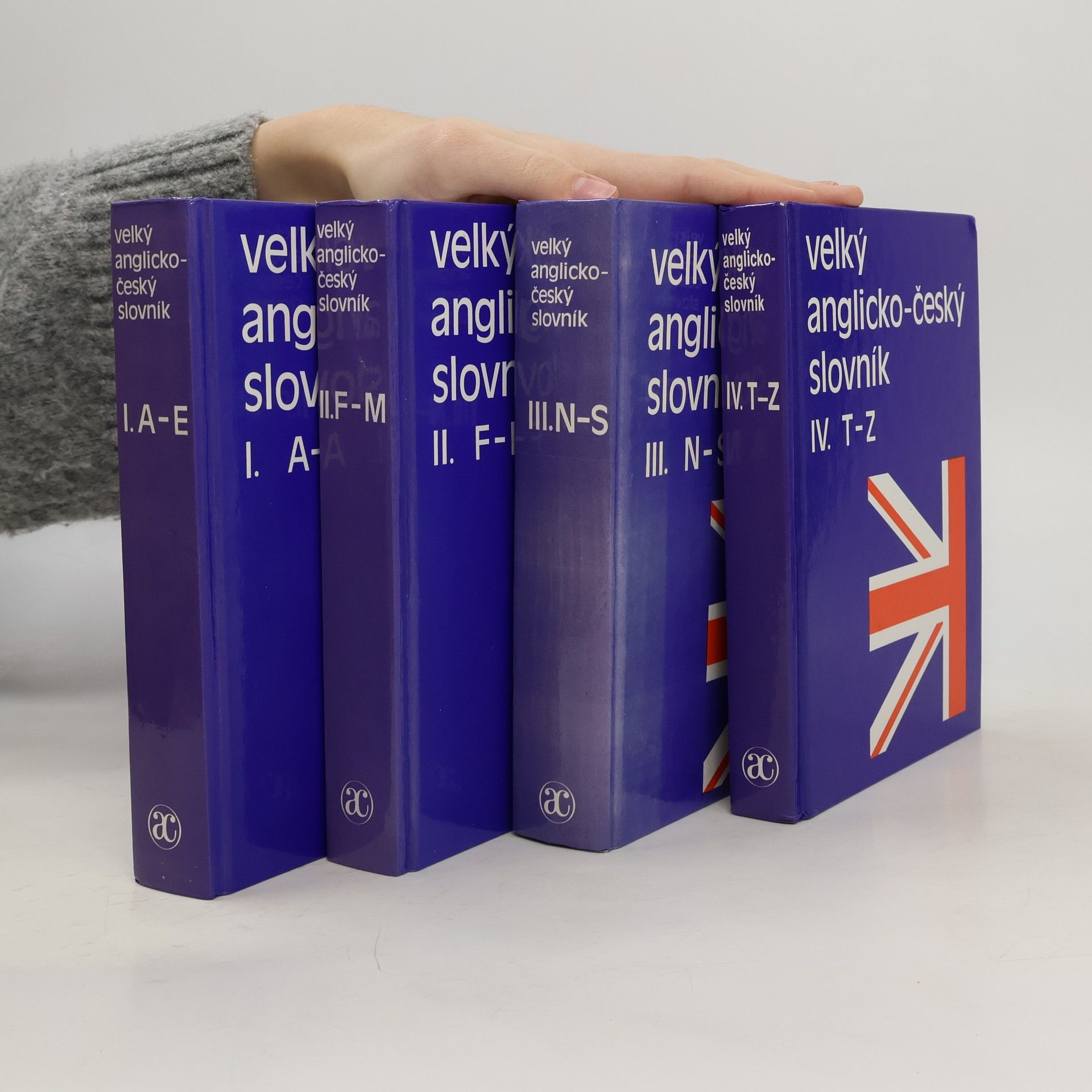 Karel Hais Velký anglicko-český slovník I.-IV.