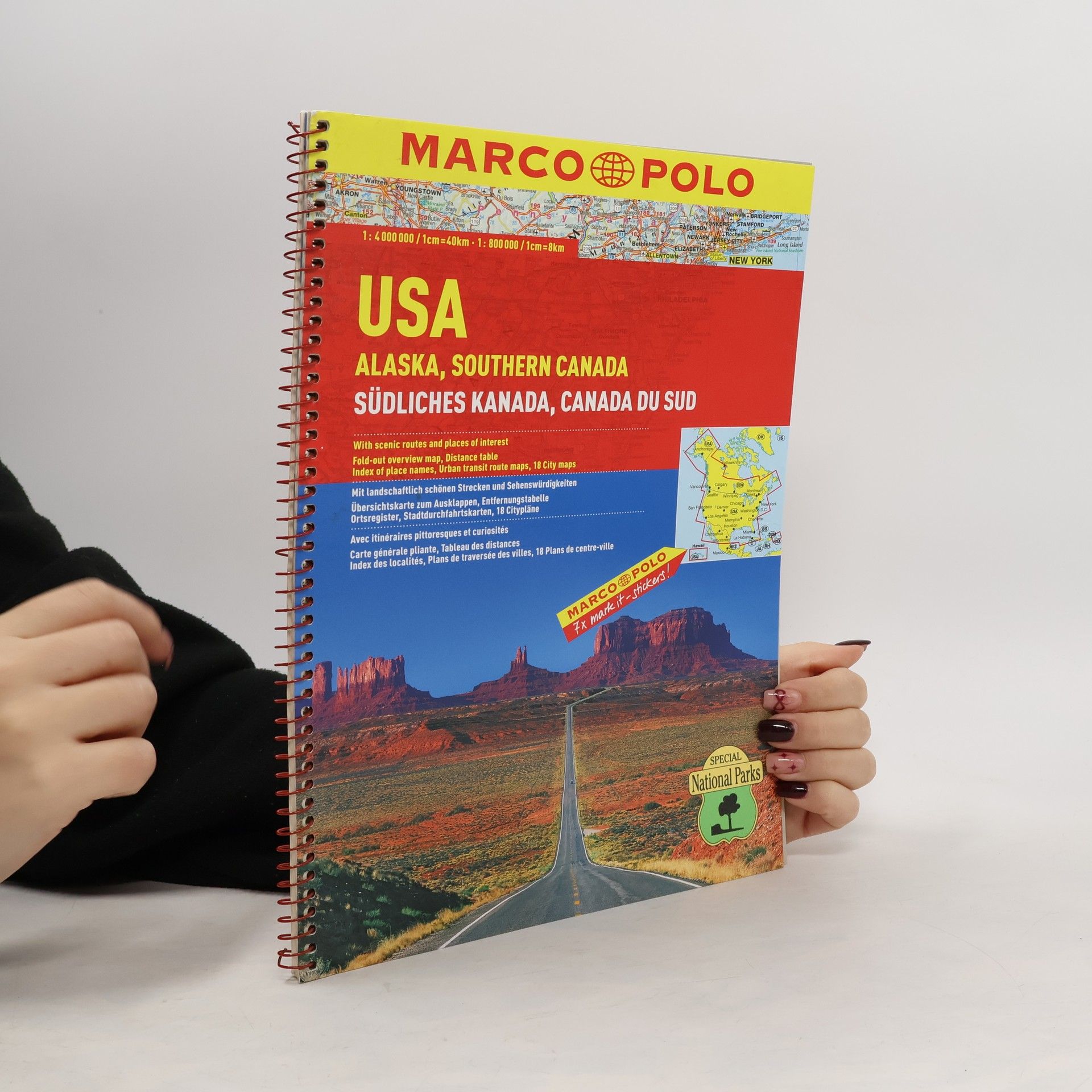 Kunth GmbH & Co. KG USA ,Alaska,Southern Canada MD 1:4M/1:800T