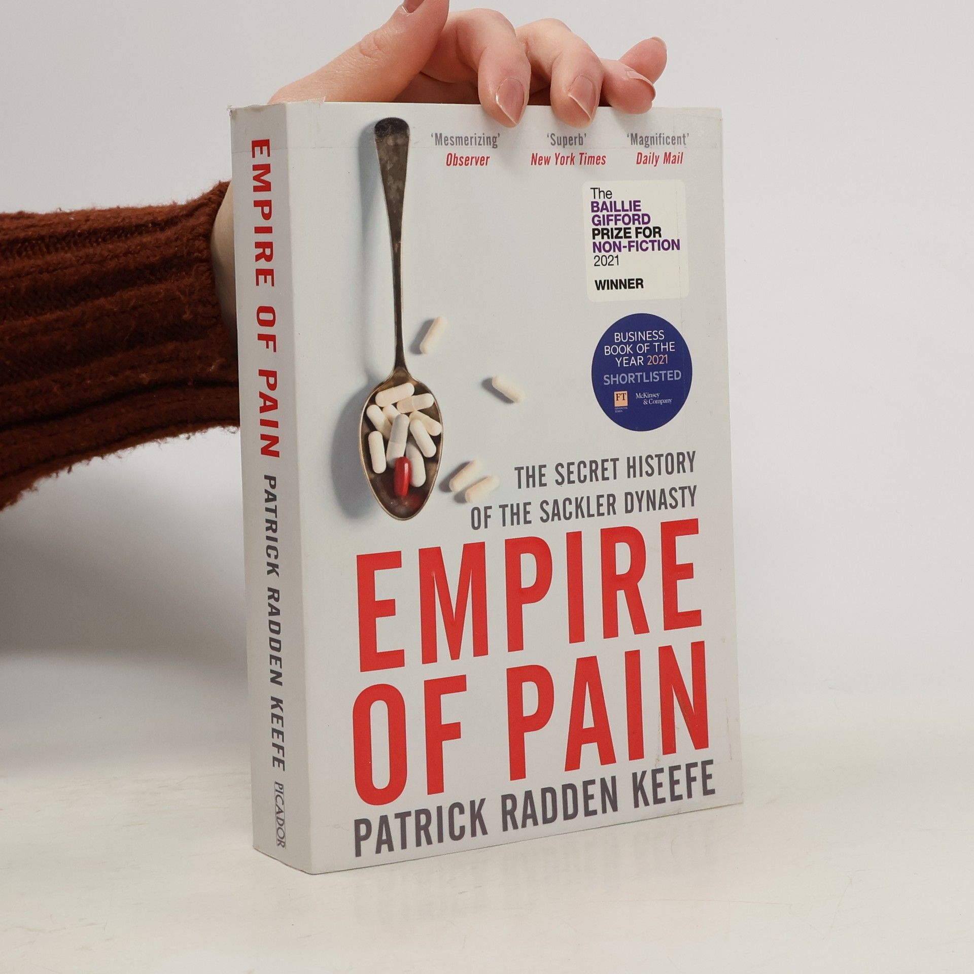 Patrick Radden Keefe Empire of Pain