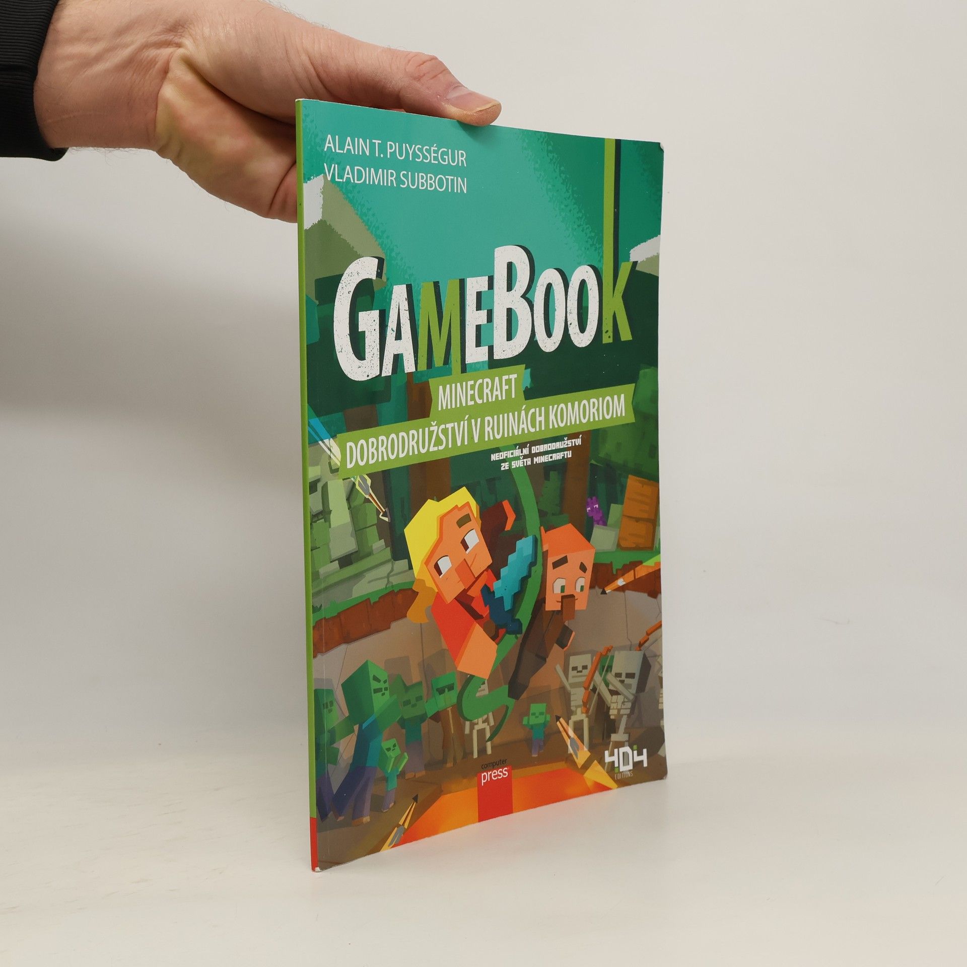 Alain T. Puyssegur Minecraft : dobrodružství v ruinách Komoriom