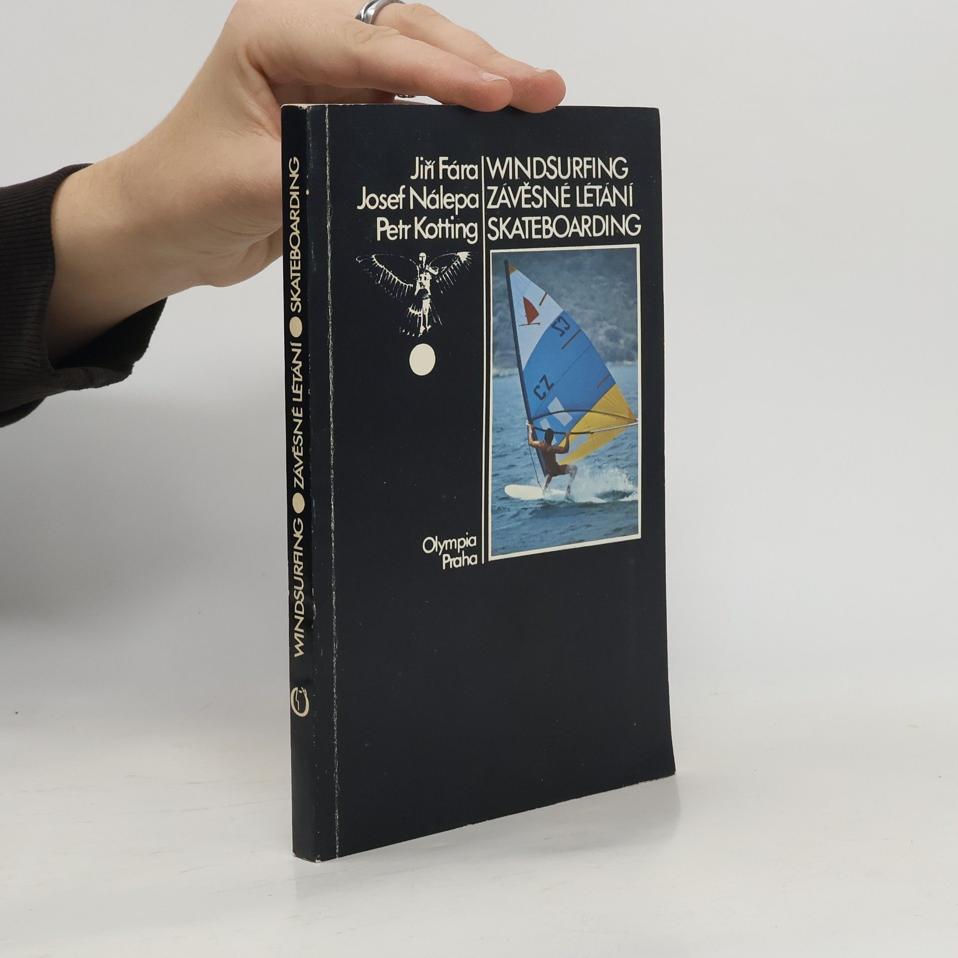 Windsurfing. Závěsné létání. Skateboarding