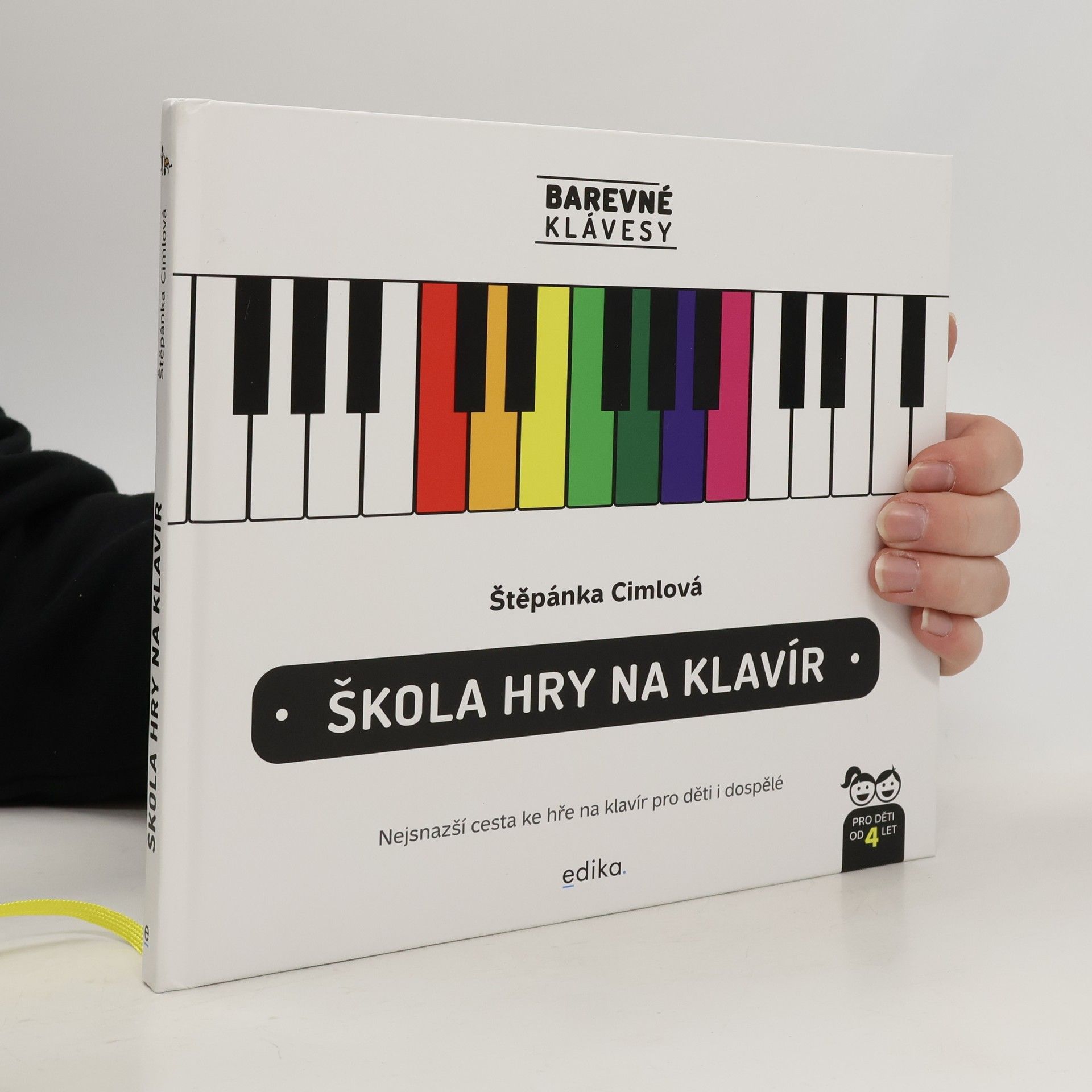 Štěpánka Cimlová Škola hry na klavír: Barevné klávesy