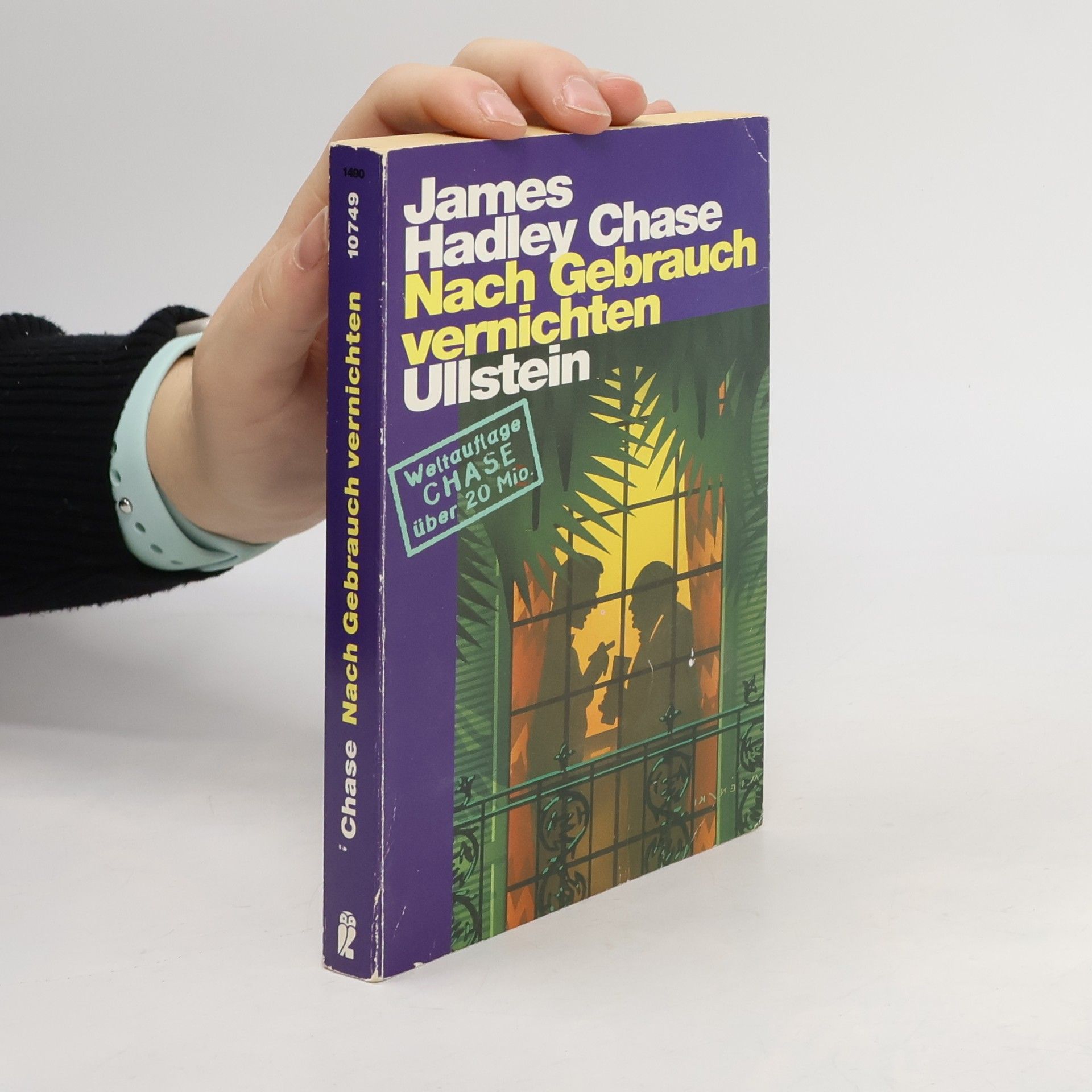James Hadley Chase Nach Gebrauch vernichten
