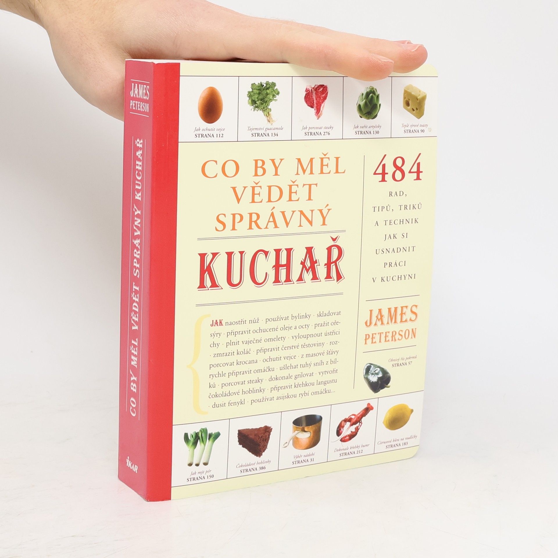 Co by měl vědět správný kuchař : 484 rad, tipů, triků a technik jak si usnadnit práci v kuchyni