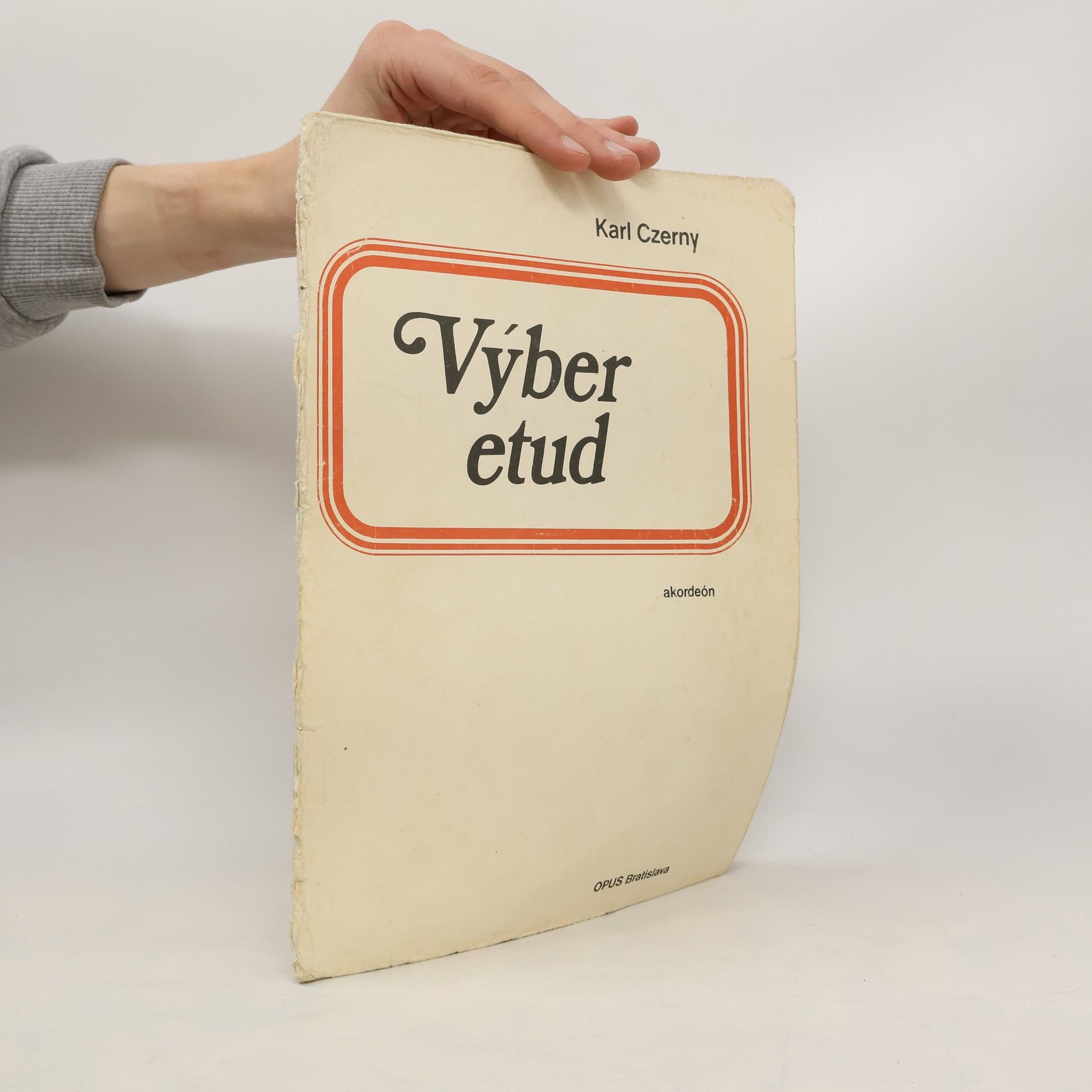 Carl Czerny Výber etud 599. Akordeón