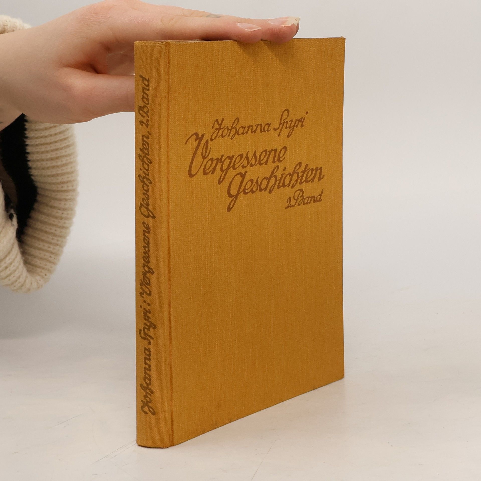 Johanna Spyri Vergessene Geschichten 2. Band