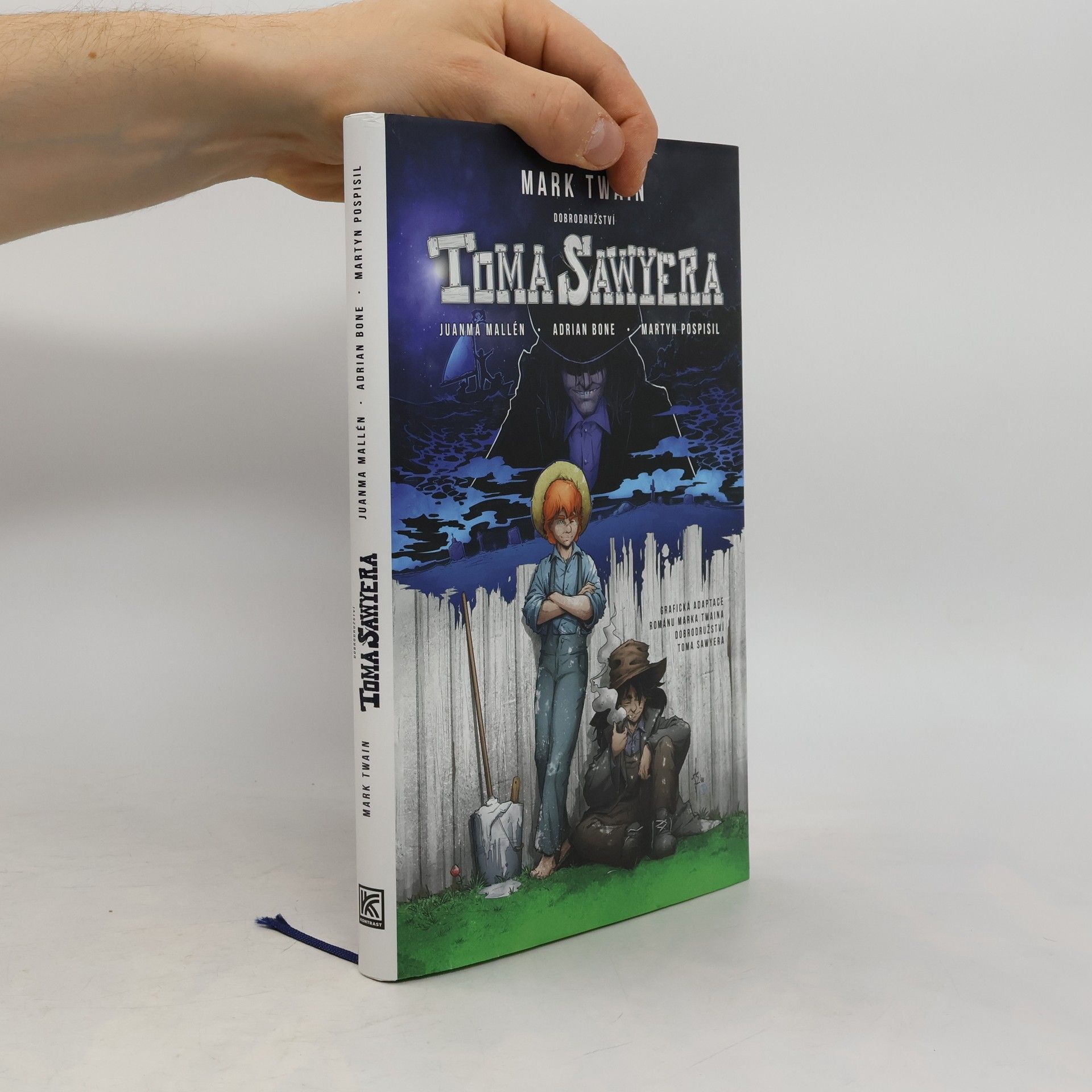 Mark Twain Dobrodružství Toma Sawyera - grafický román