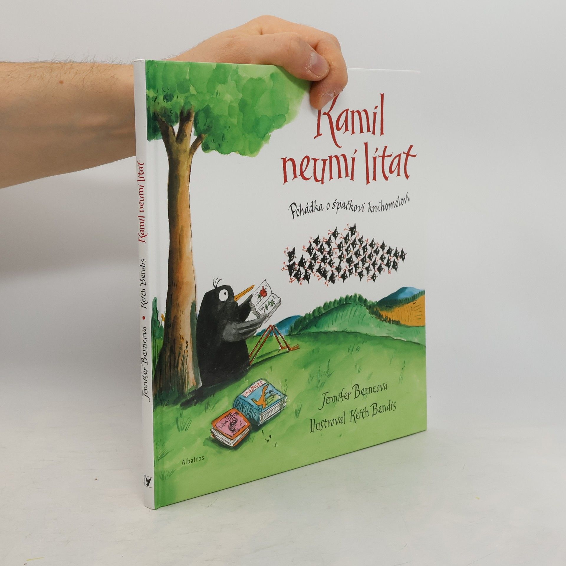 Jennifer Berne Kamil neumí lítat : pohádka o špačkovi knihomolovi