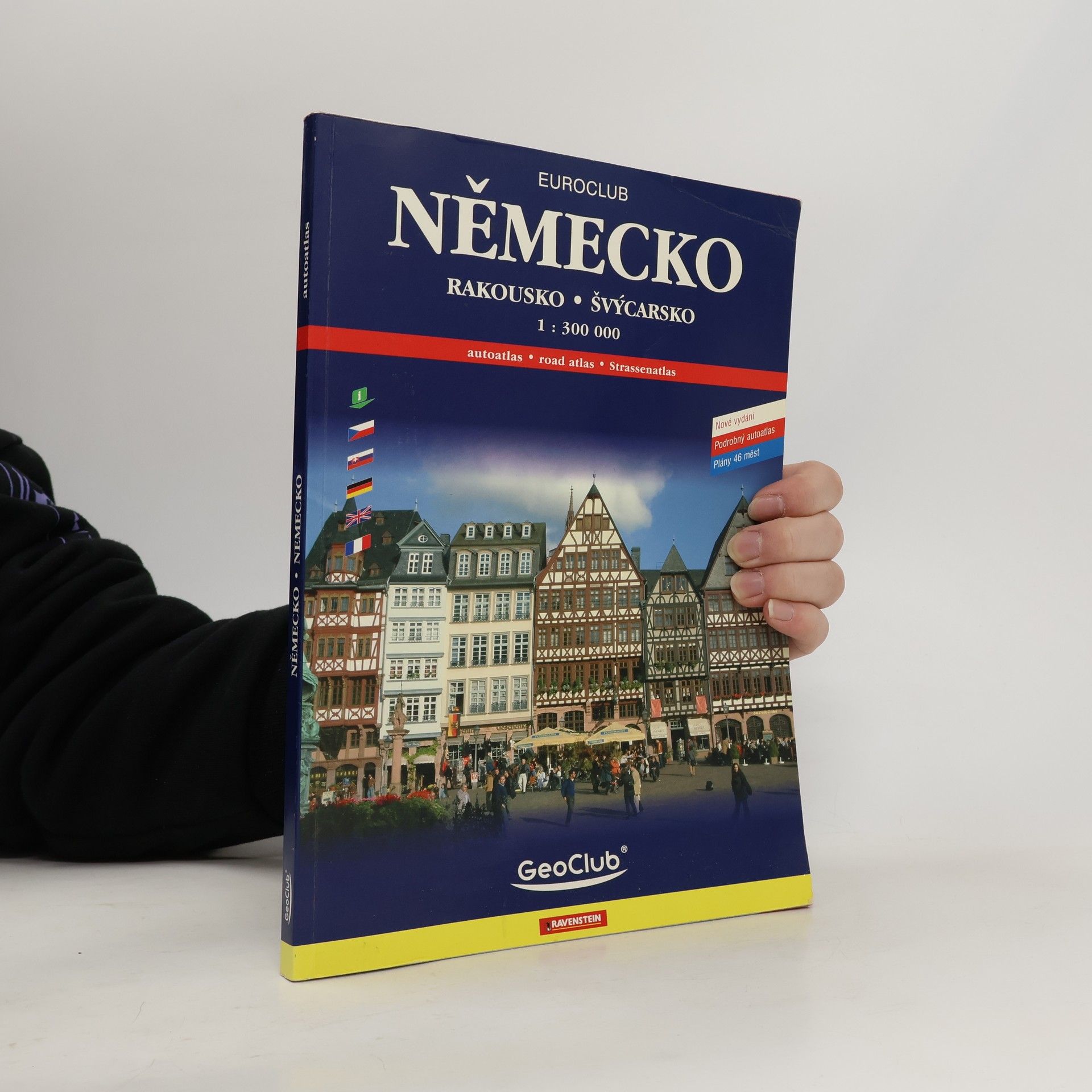 Kolektív autorov Německo, Rakousko, Švýcarsko 1: 300 000