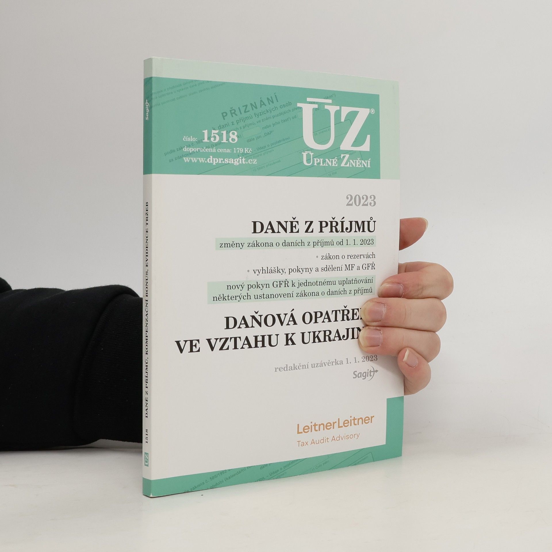 Autorenkollektiv ÚZ 1518 Daně z příjmů