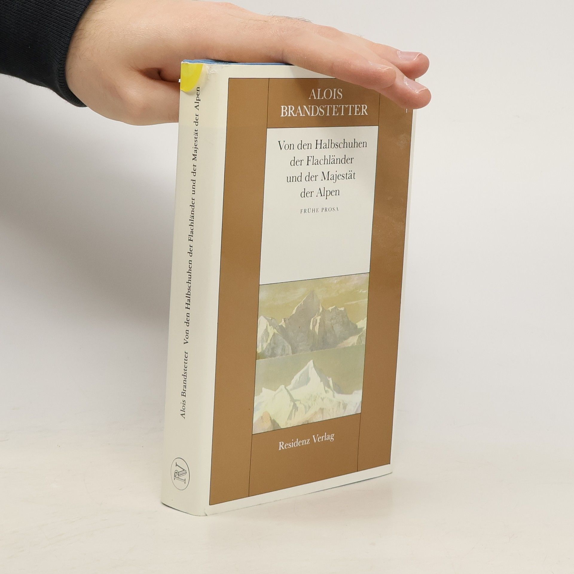 Alois Brandstetter Von den Halbschuhen der Flachländer und der Majestät der Alpen