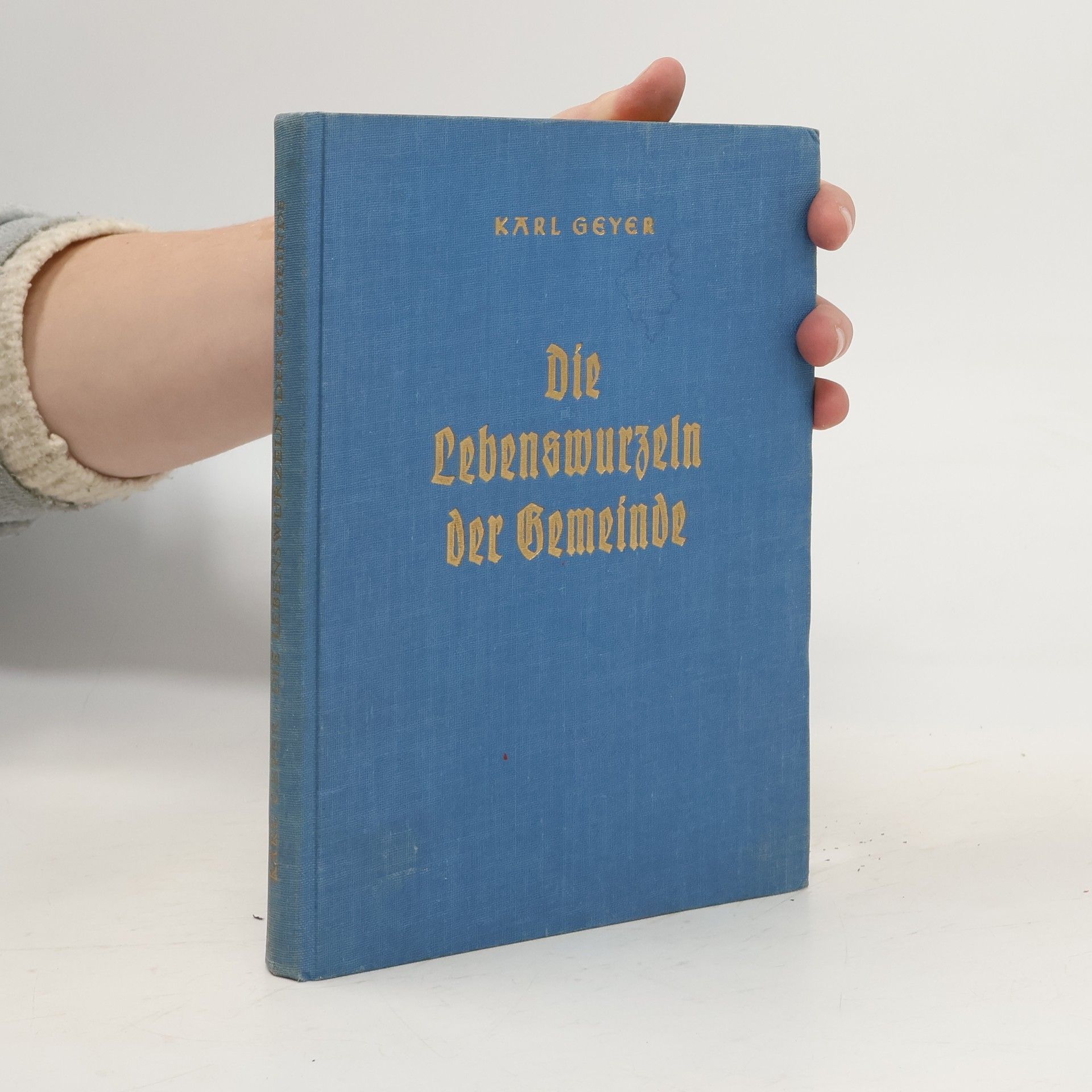 Karl Geyer Die Lebenswurzeln der Gemeinde