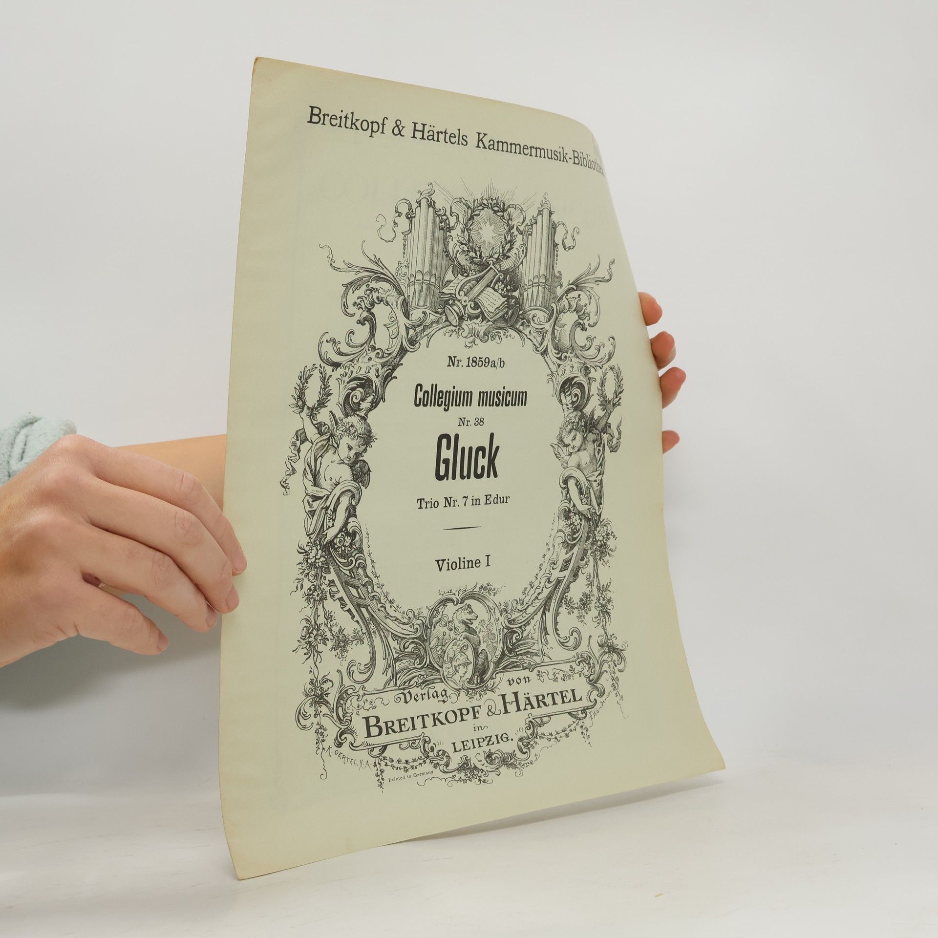 Autorenkollektiv Collegium musicum Gluck. Violine I