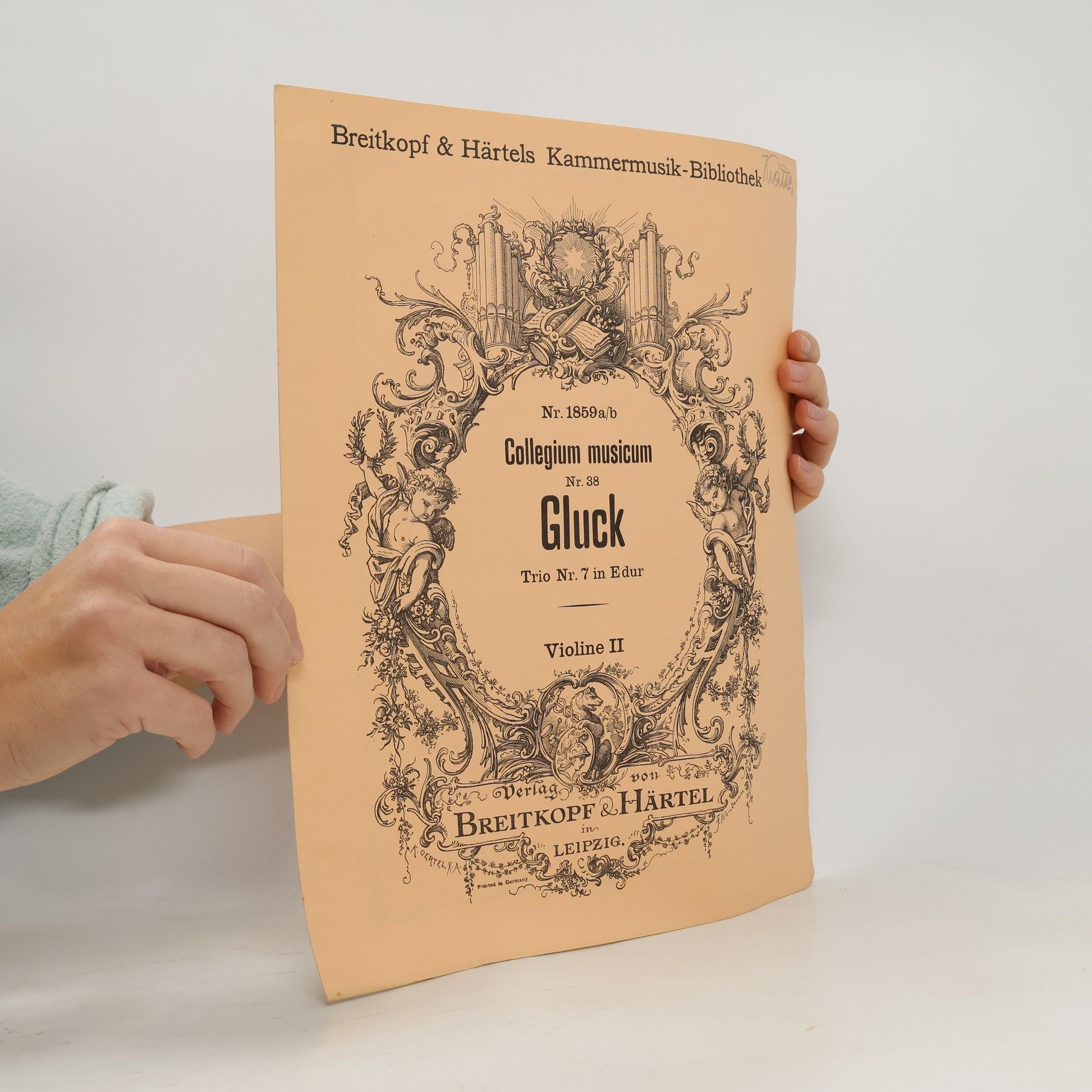 Autorenkollektiv Collegium musicum Gluck. Violine II.