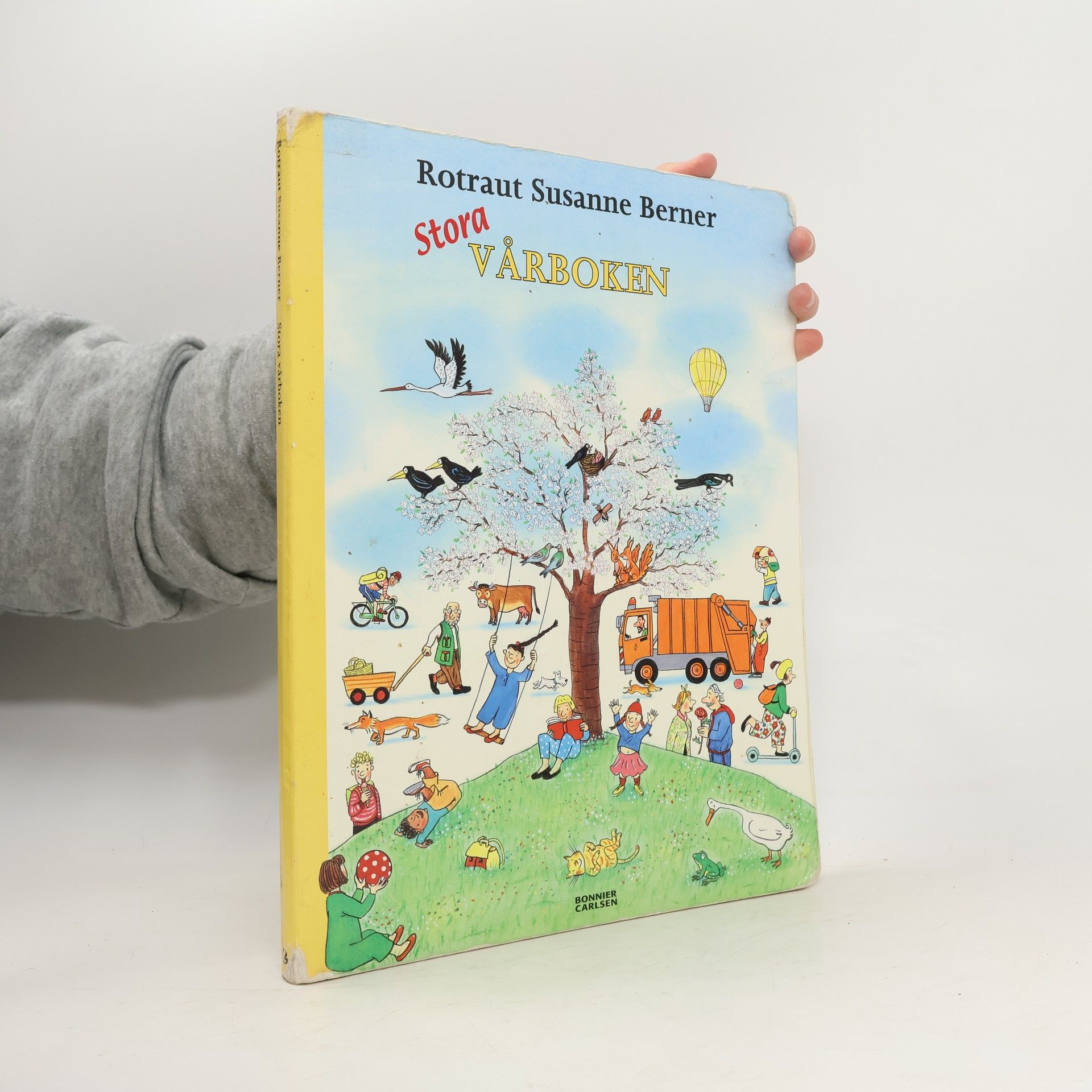 Rotraut Susanne Berner Stora vårboken