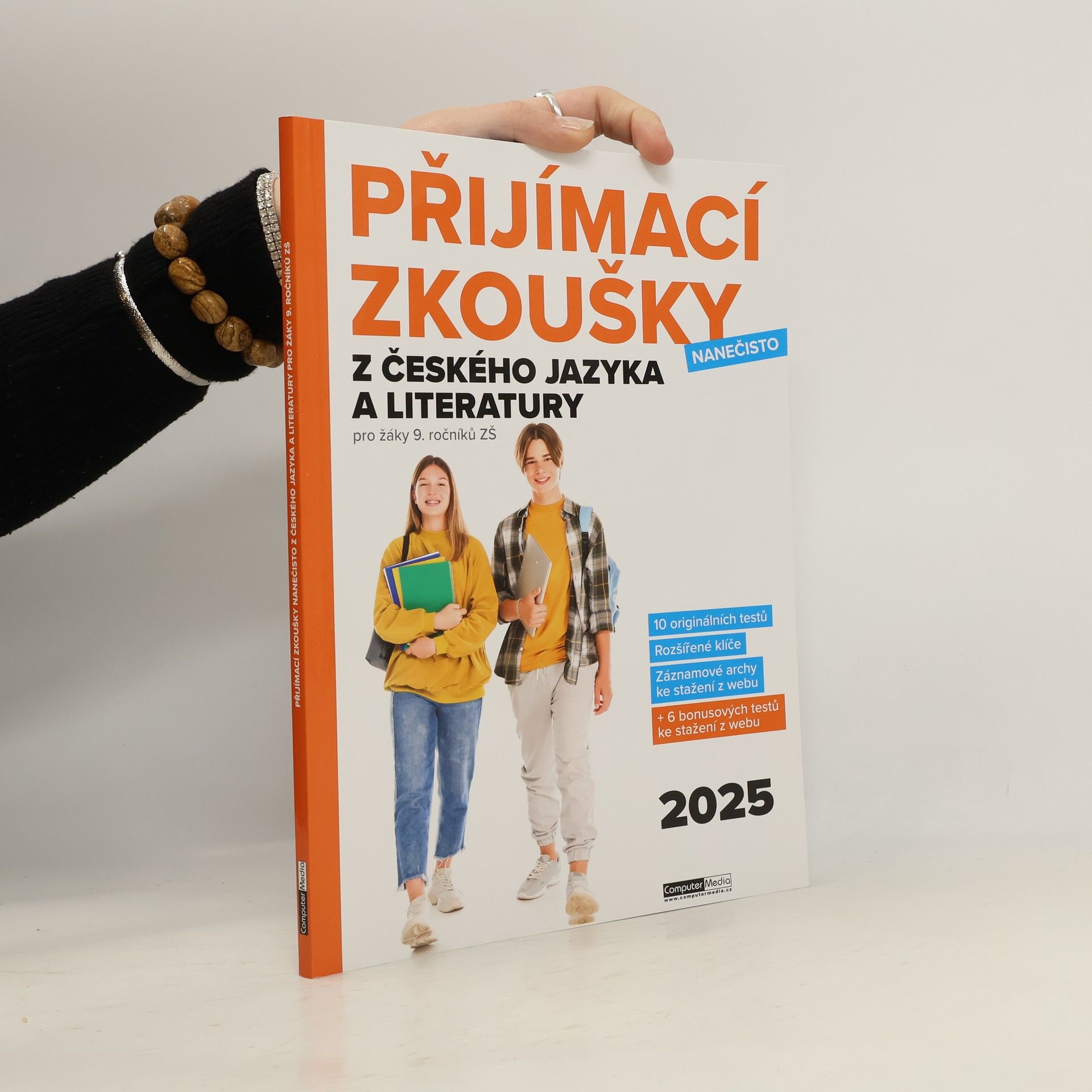 Kolektiv autorů Přijímací zkoušky nanečisto z českého jazyka a literatury pro žáky 9. ročníků ZŠ (2025)