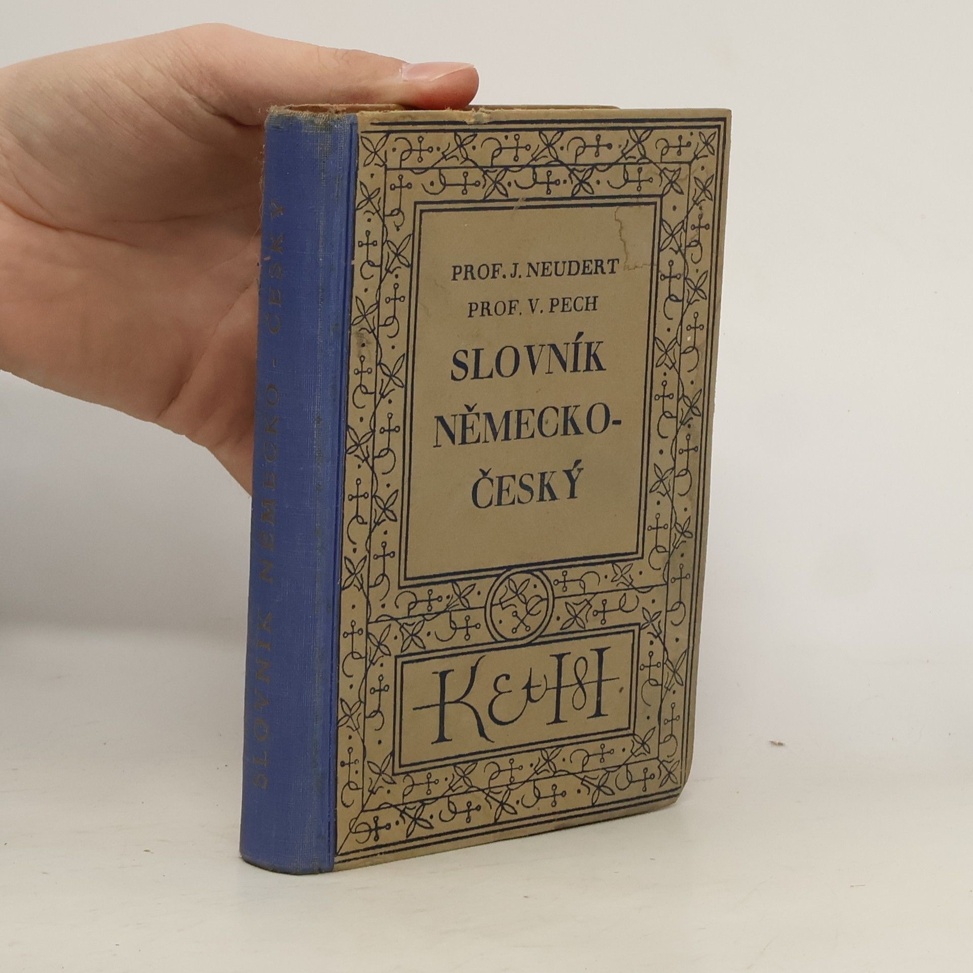 Deutsch-Tschechisches Wörterbuch für Schule, Amt, Haus, Handel und Industrie. Německo-český slovník pro školu, úřad, dům, obchod a průmysl