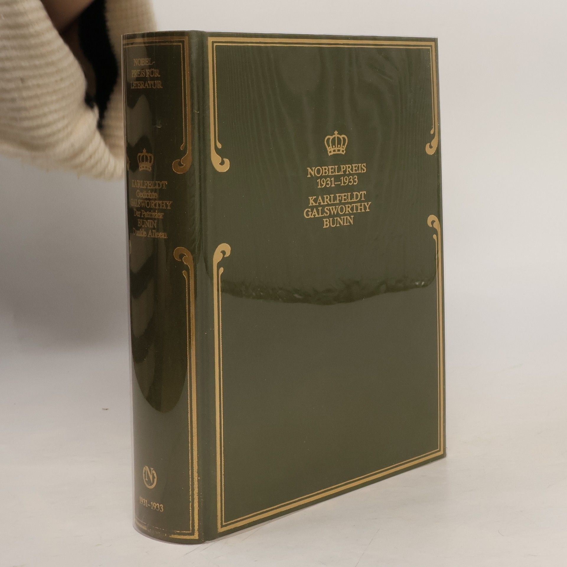 John Galsworthy Nobelpreis 1931-1933. Karlfeldt, Galsworthy, Bunin