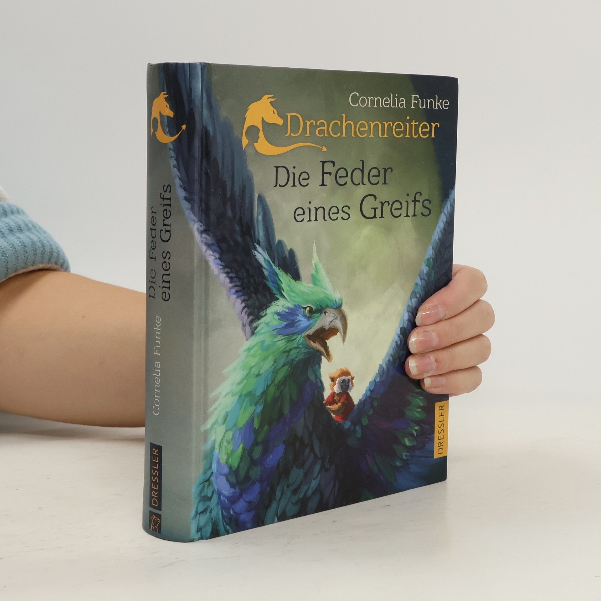 Cornelia Funke Drachenreiter : Die Feder eines Greifs