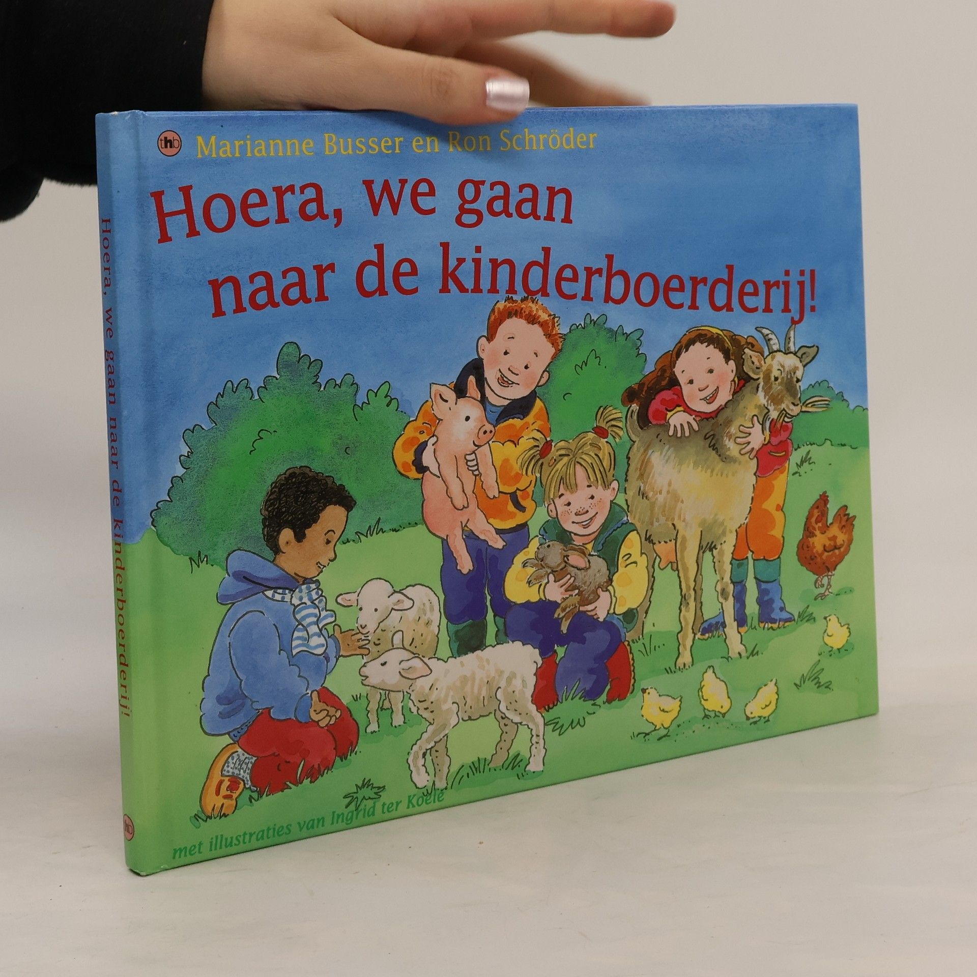 Hoera, we gaan naar de kinderboerderij