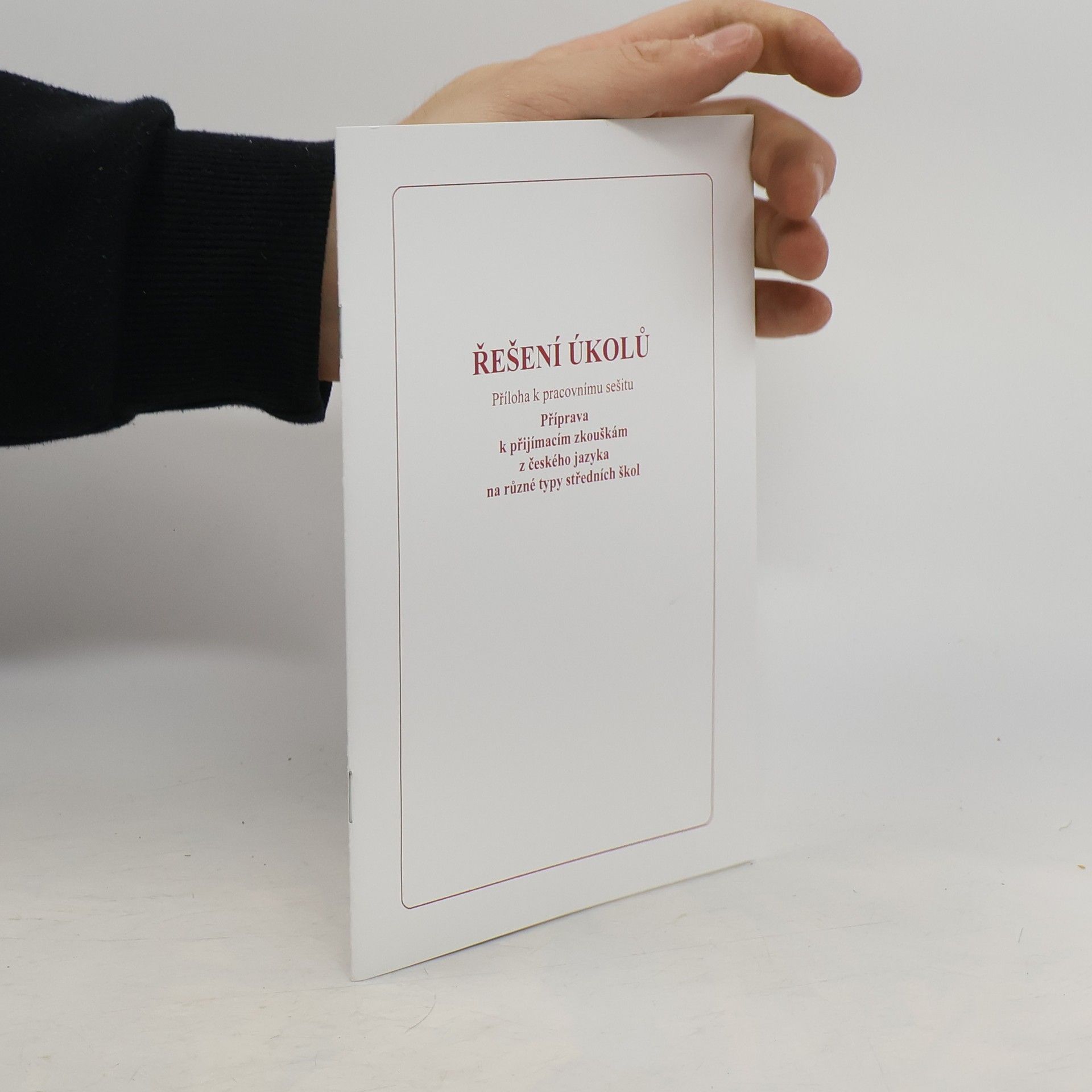 Pavel Dolejší Příprava k přijímacím zkouškám z Čj na různé typy středních škol