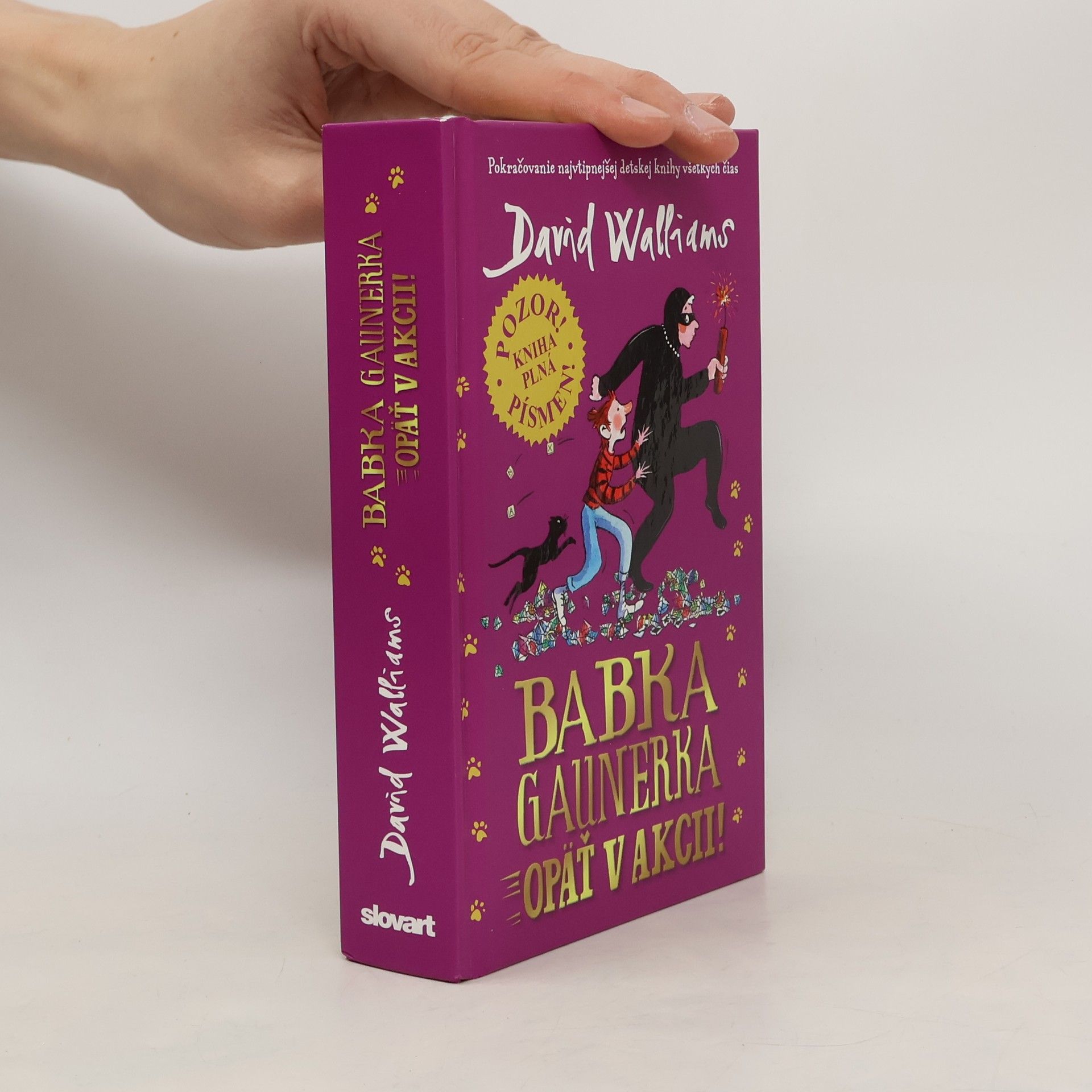 David Walliams Babka gaunerka opäť v akcii