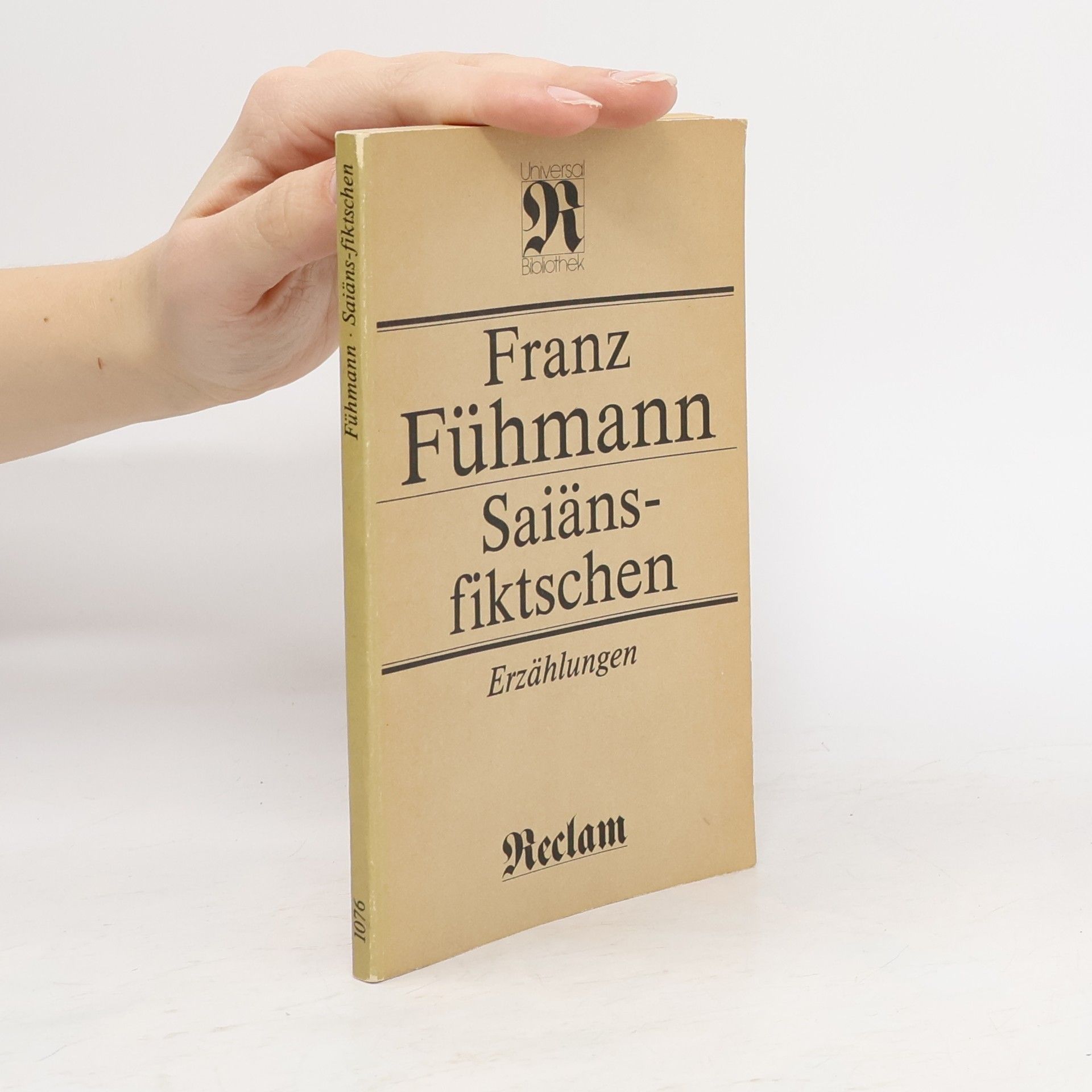 Franz Fühmann Saiäns-fiktschen : Erzählungen
