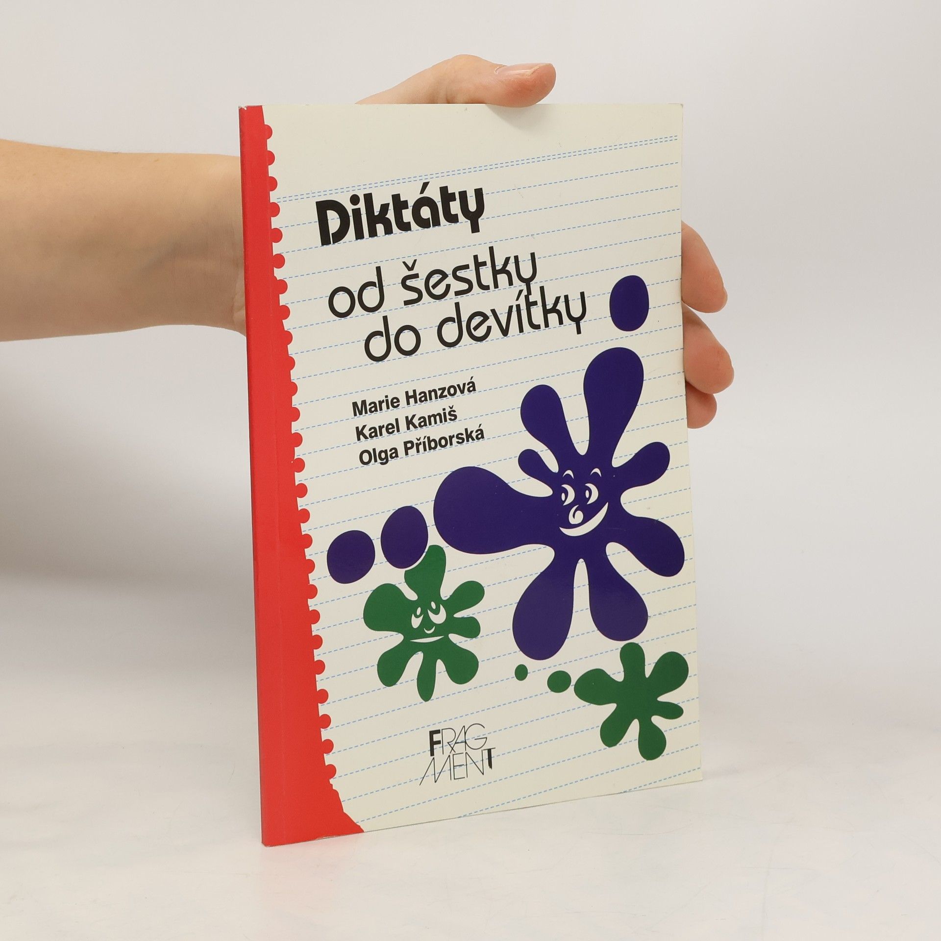 Marie Hanzová Diktáty od šestky do devítky