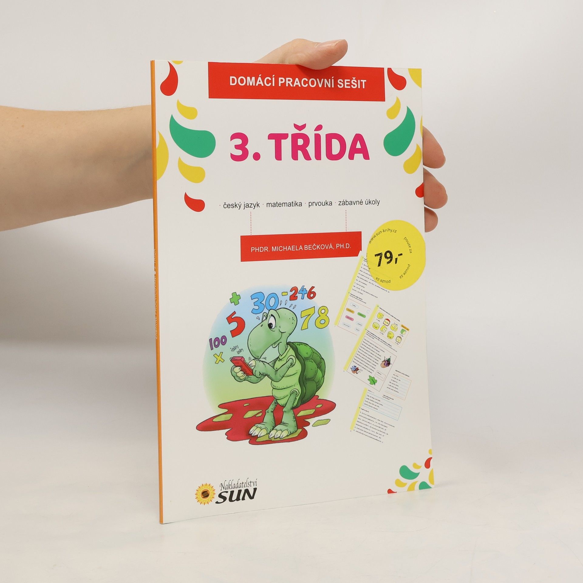 Michaela Beck Domácí pracovní sešit, 3. třída: Zábavné procvičování