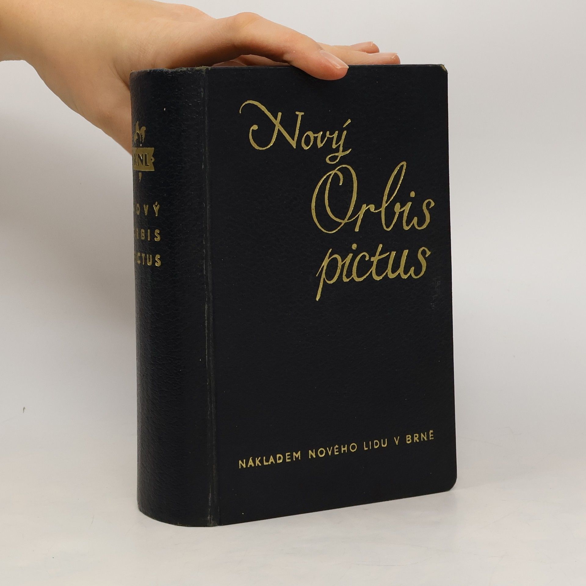 C. Paločaj Nový Orbis pictus. Obrázkový slovník česko-německý a německo-český. Svazek I.