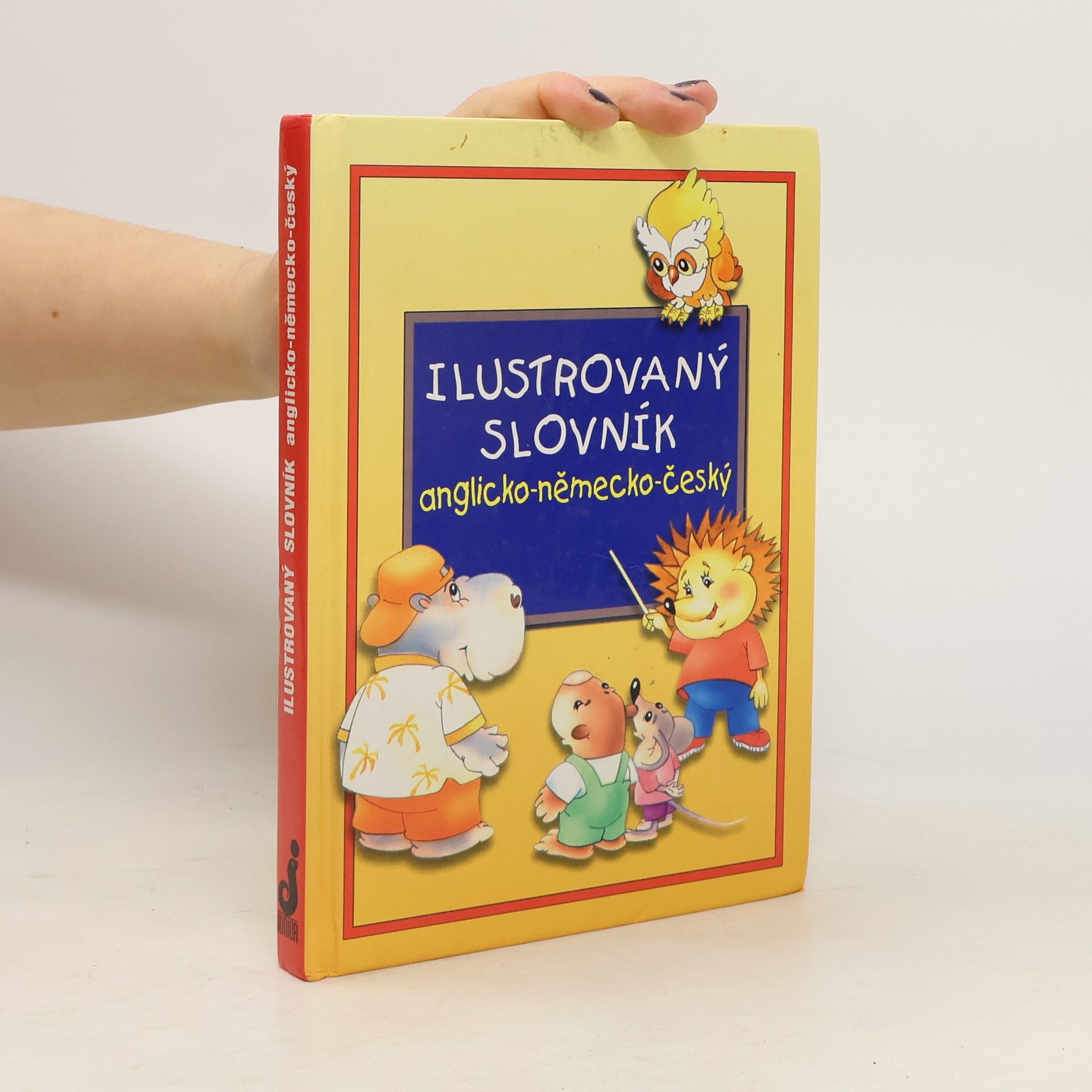 Alena Amchová Ilustrovaný slovník anglicko-německo-český