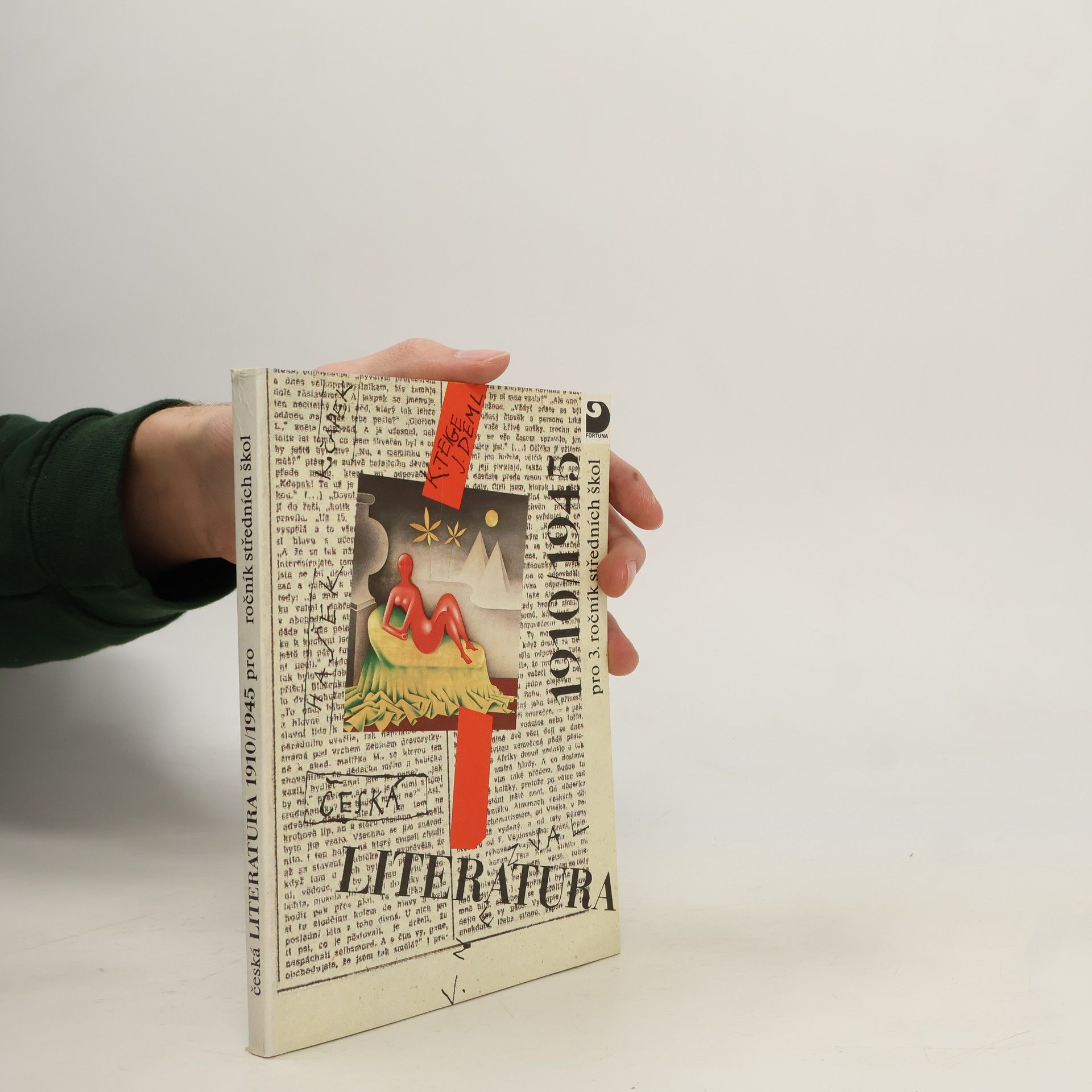 AA.VV. Česká literatura 1910-1945 pro 3. ročník středních škol