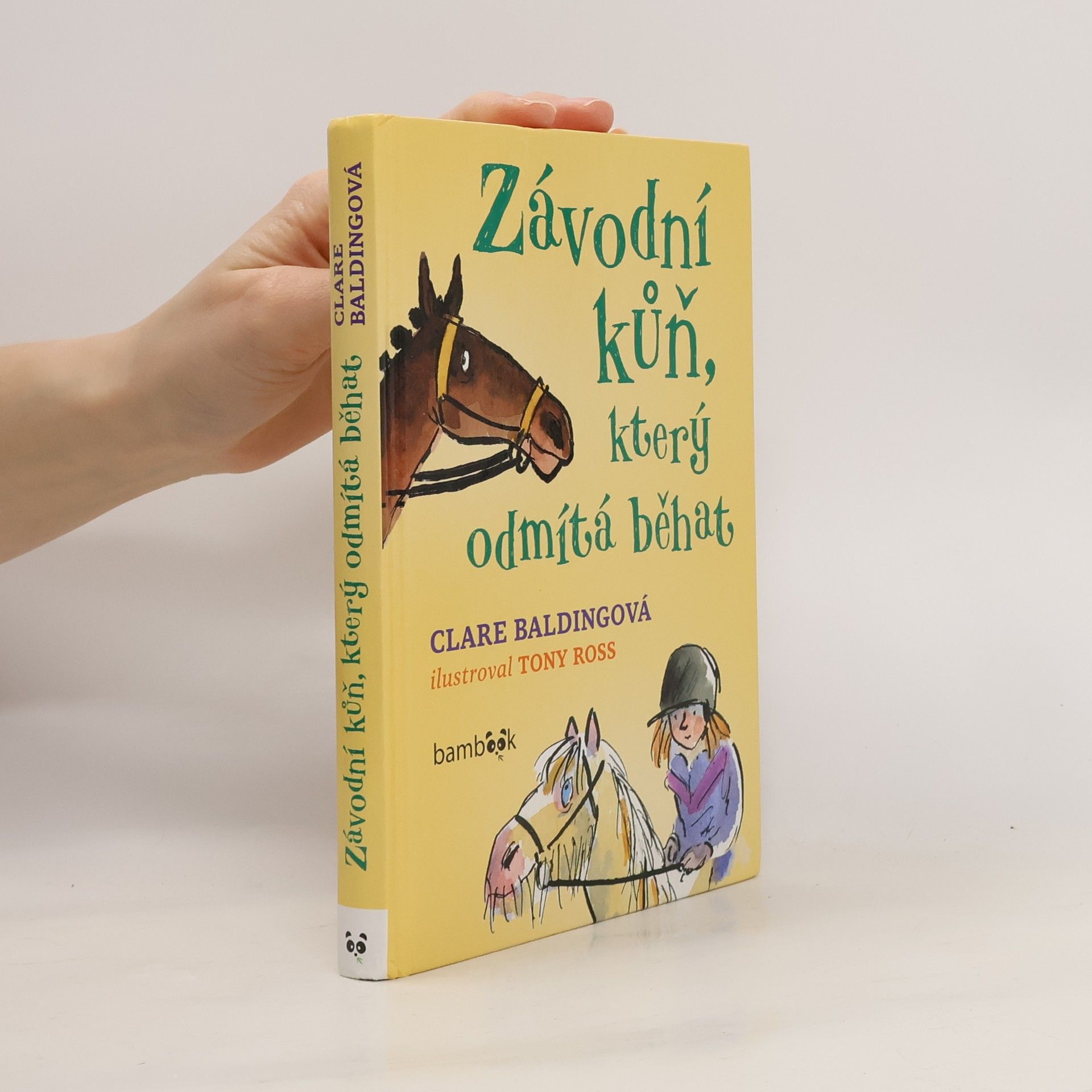Clare Balding Závodní kůň, který odmítá běhat