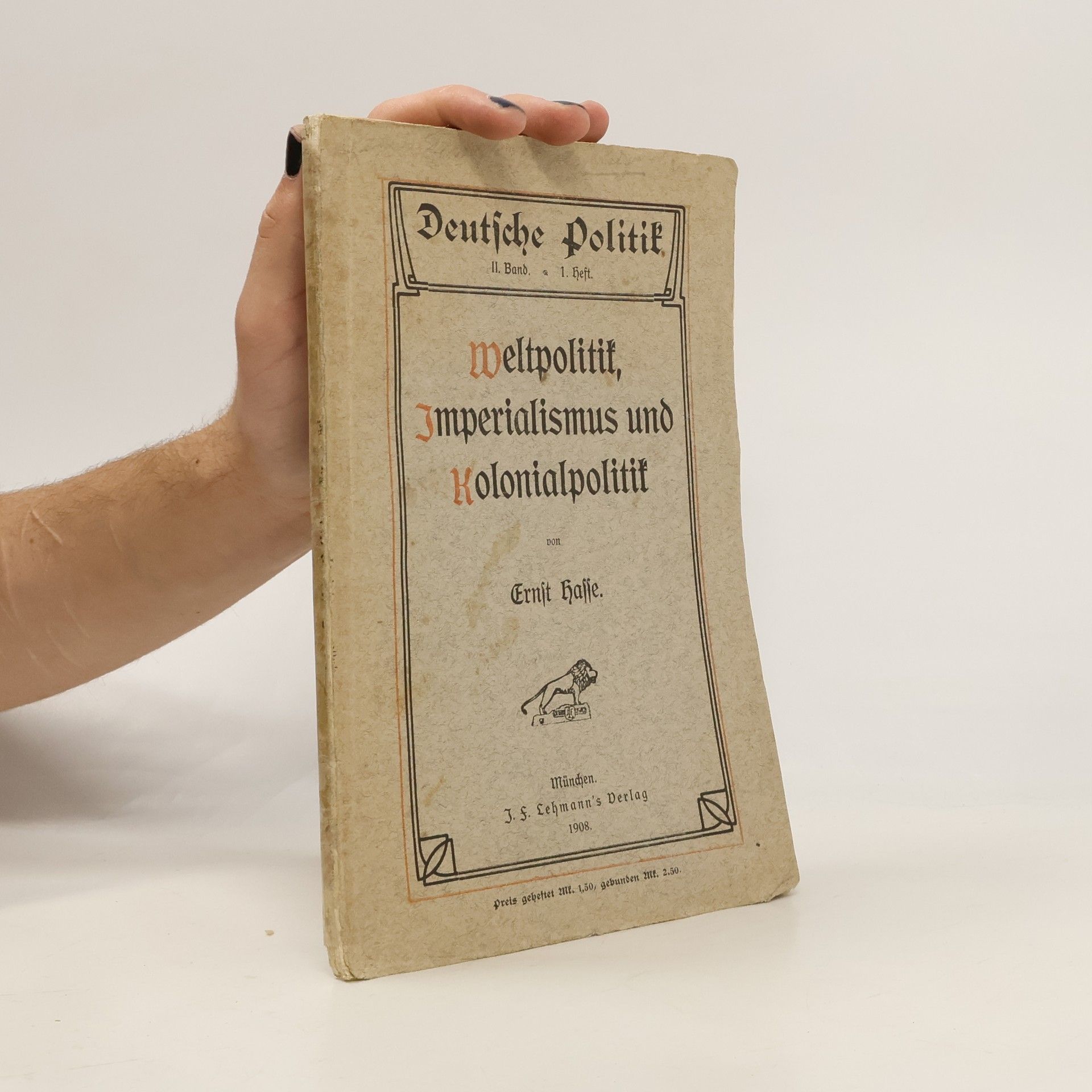 Weltpolitik, Imperialismus und Kolonialpolitik