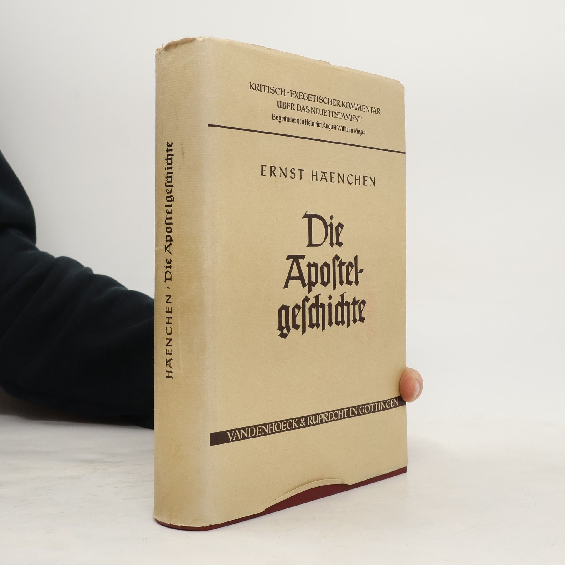 Ernst Haenchen Die Apostelgeschichte