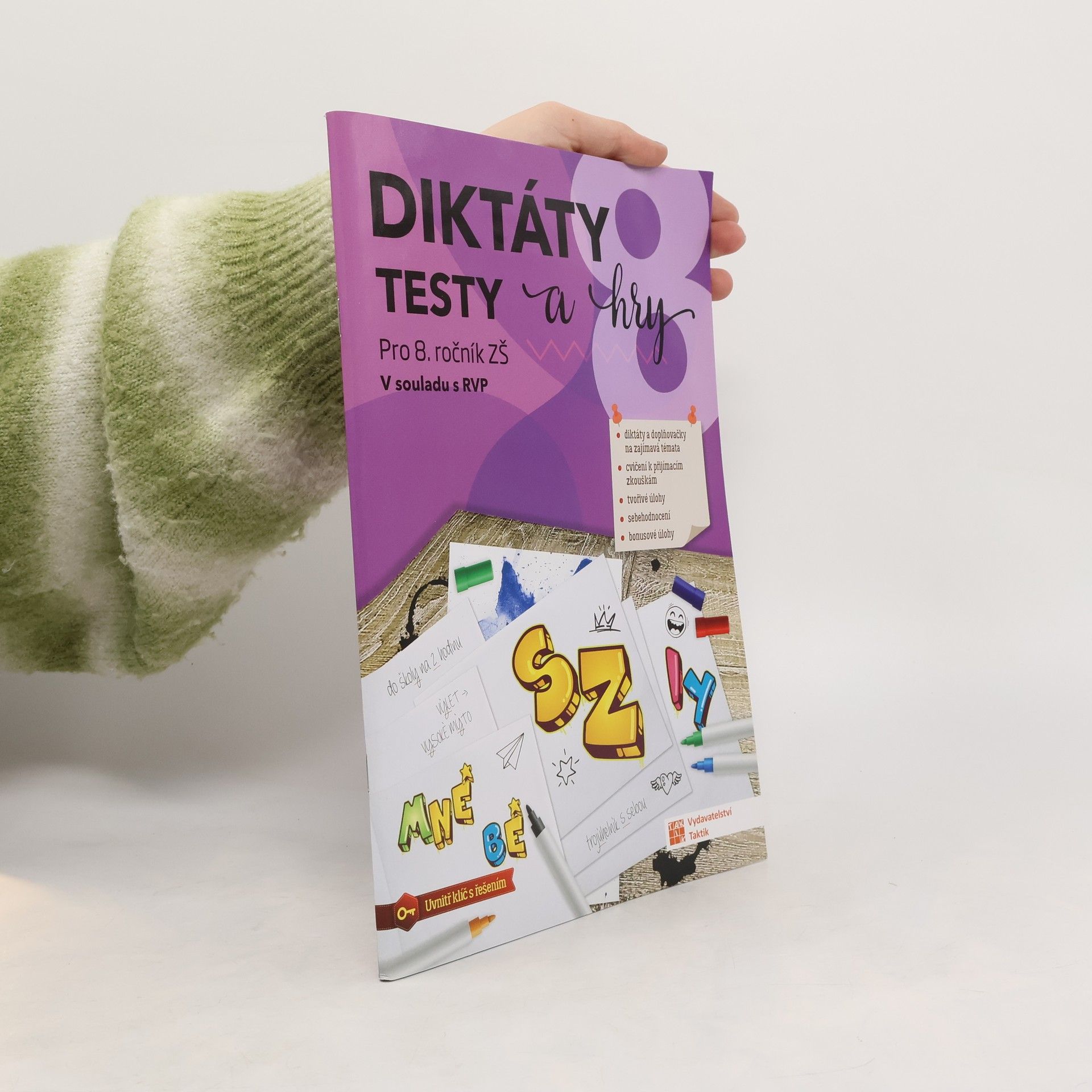 Diktáty, testy a hry. Pro 8. ročník ZŠ
